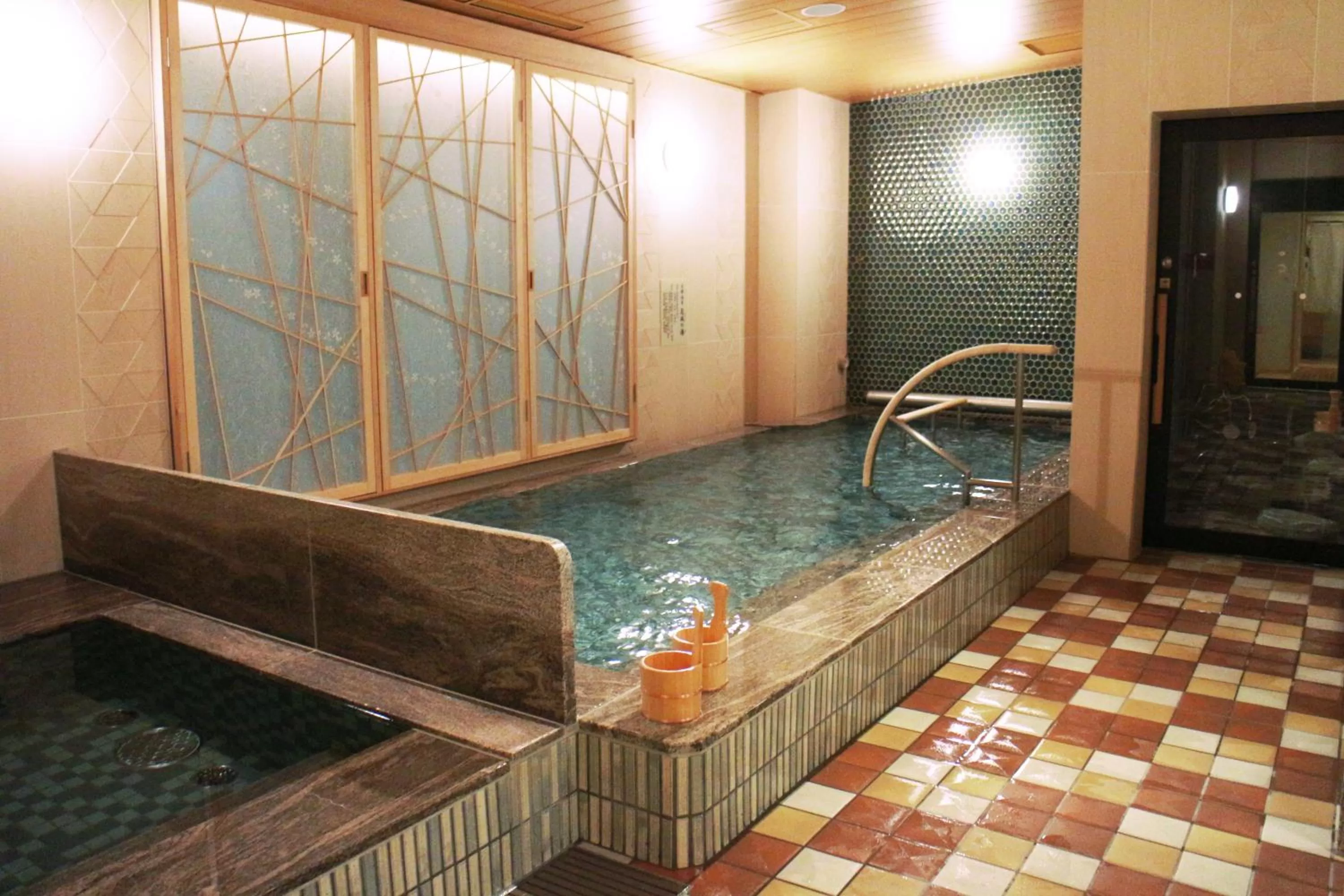 Swimming pool in Onyado Nono Namba Natural Hot Spring