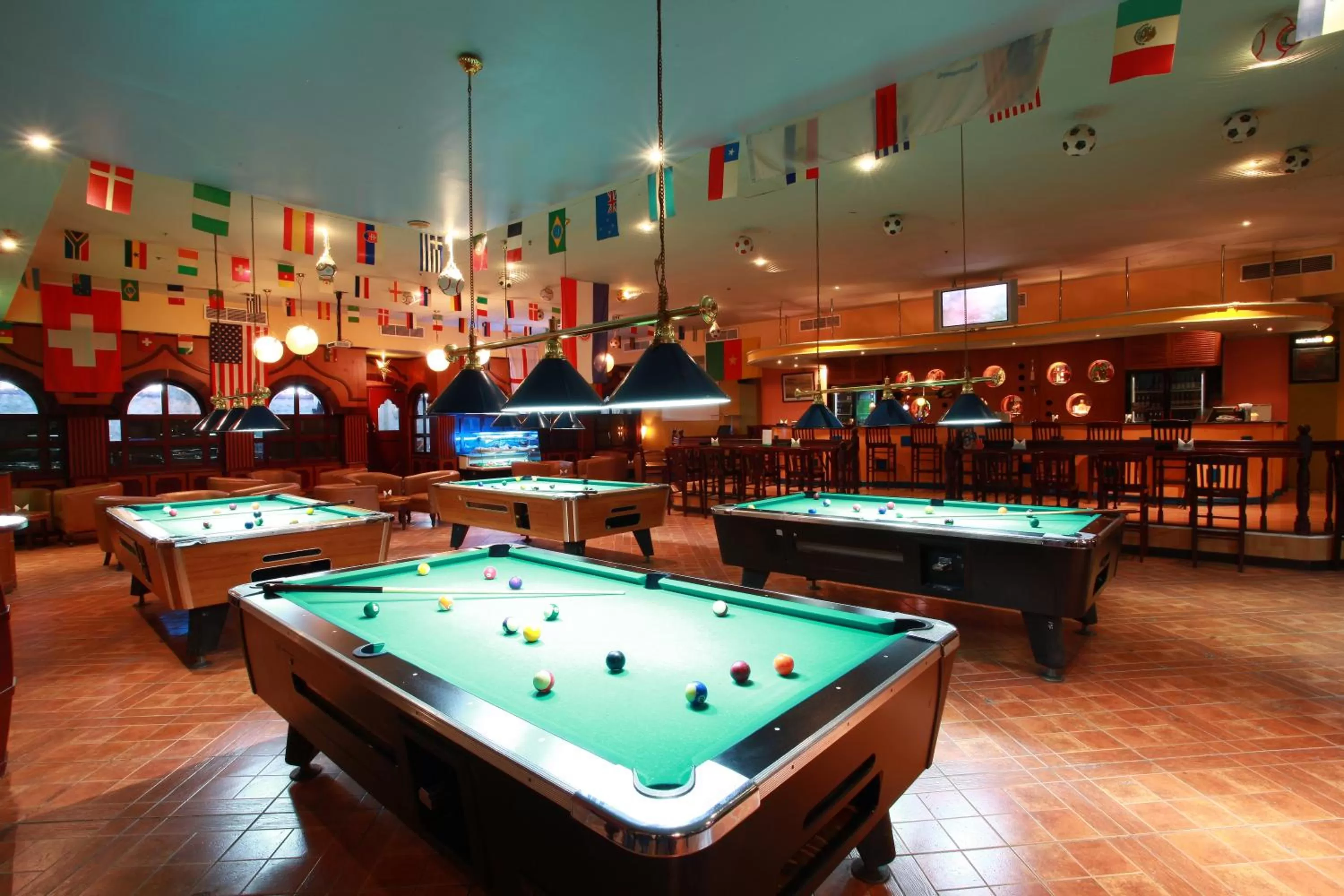 Billiard in La Rosa Hotel, Juffair