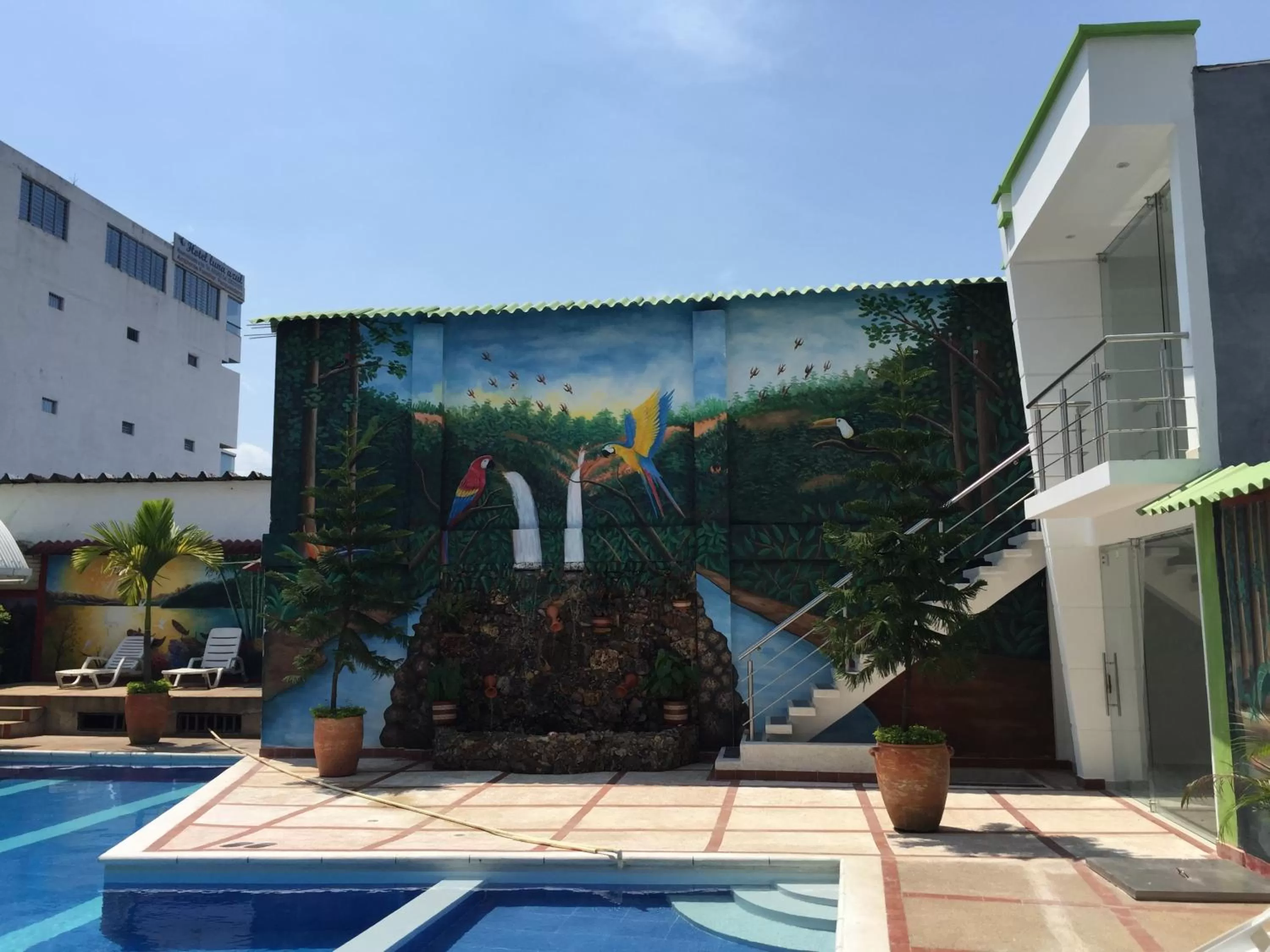 Solarium, Swimming Pool in Hotel Caquetá Real HSC