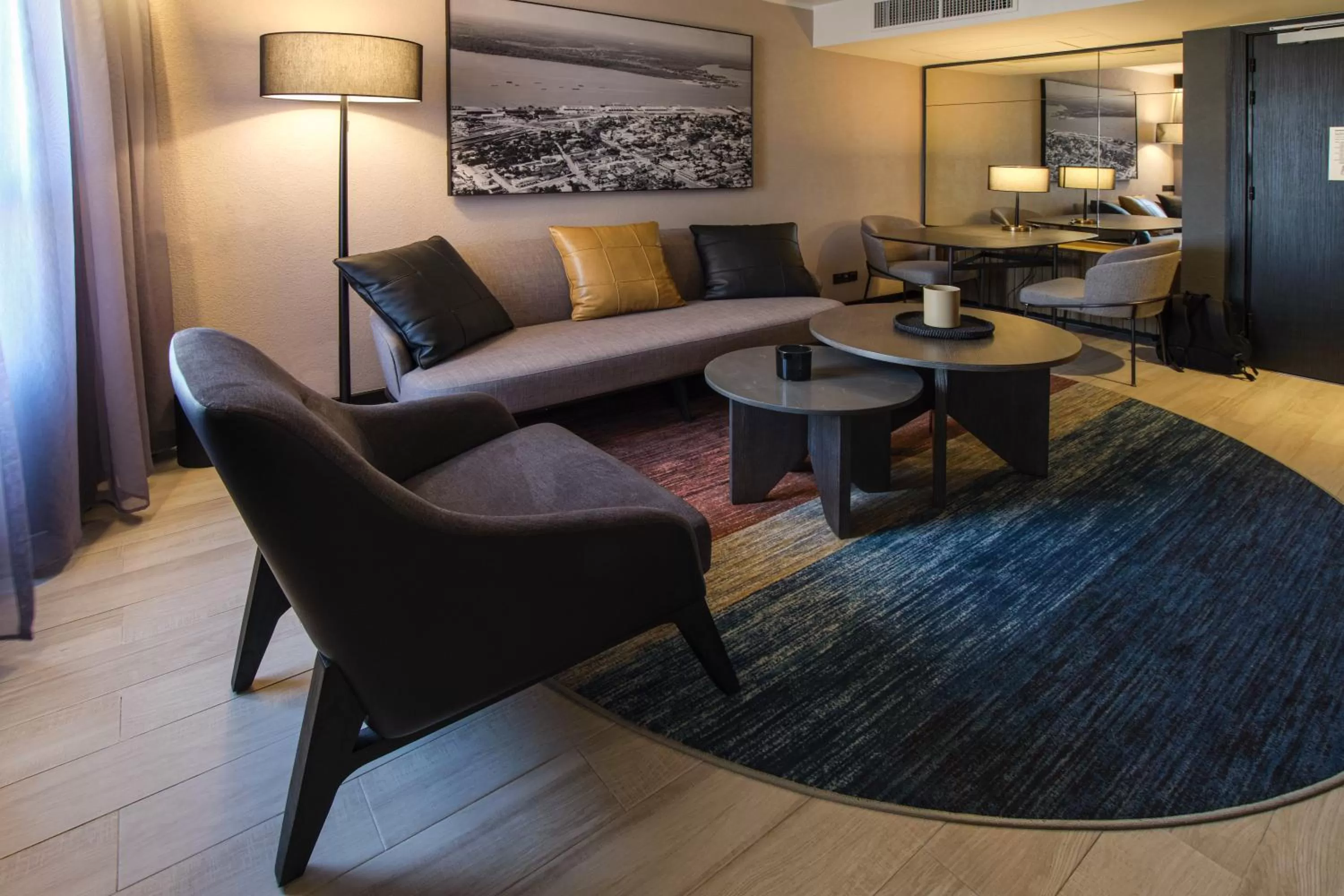 Living room in K Hotel Douala