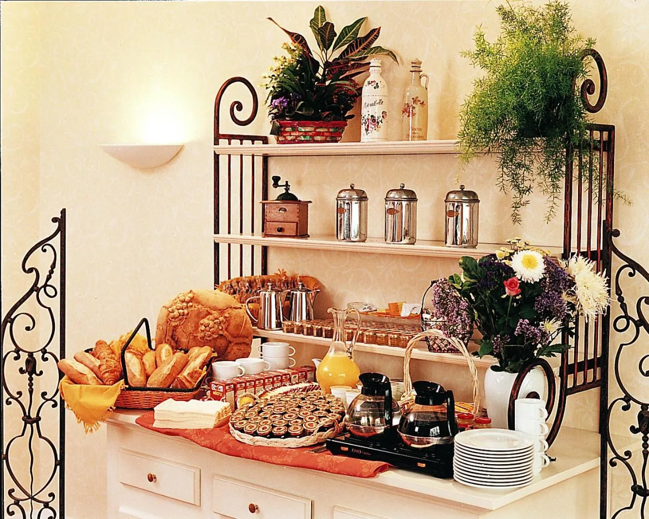 Food in Hotel Delambre