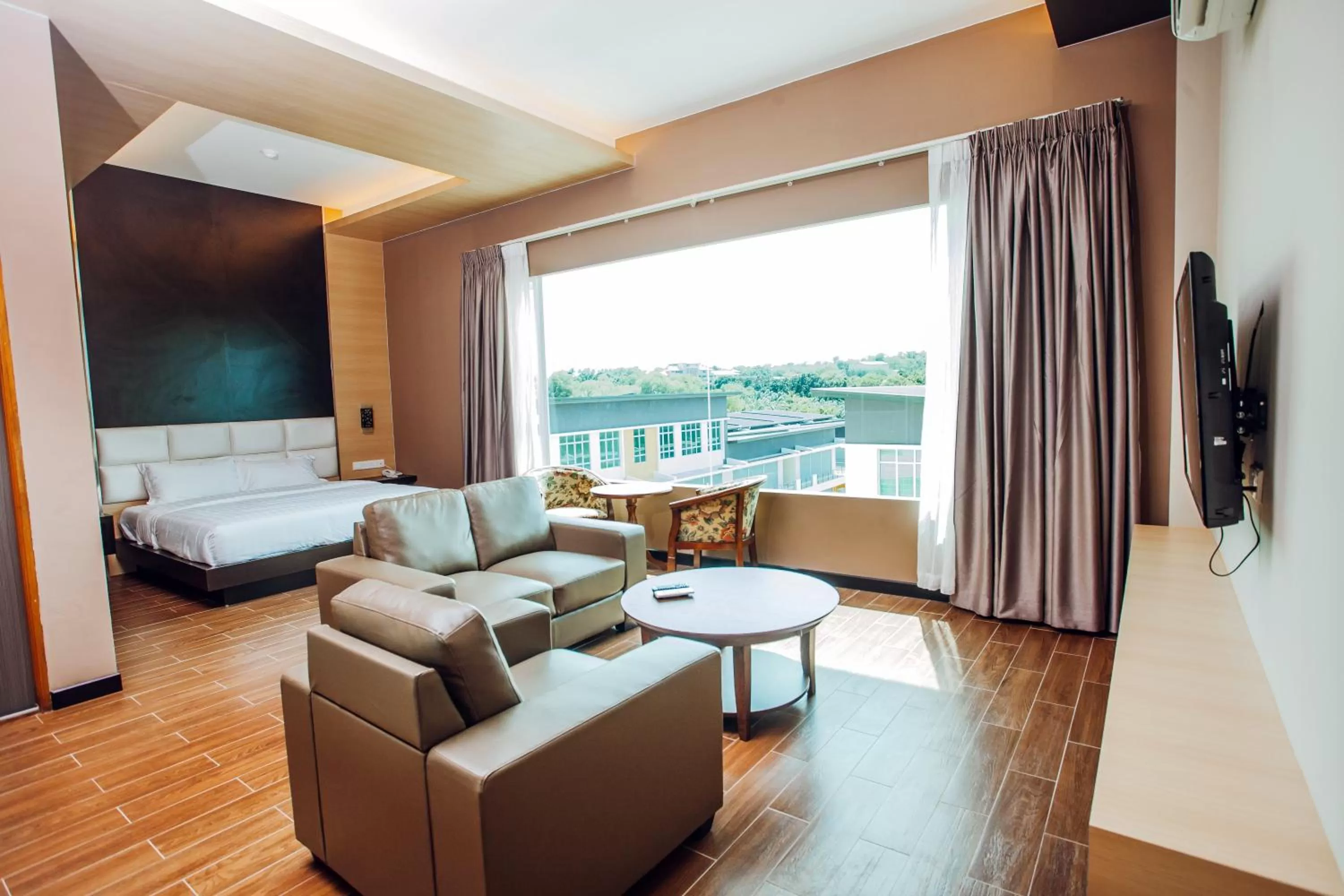 Living room in Friendly Hotel