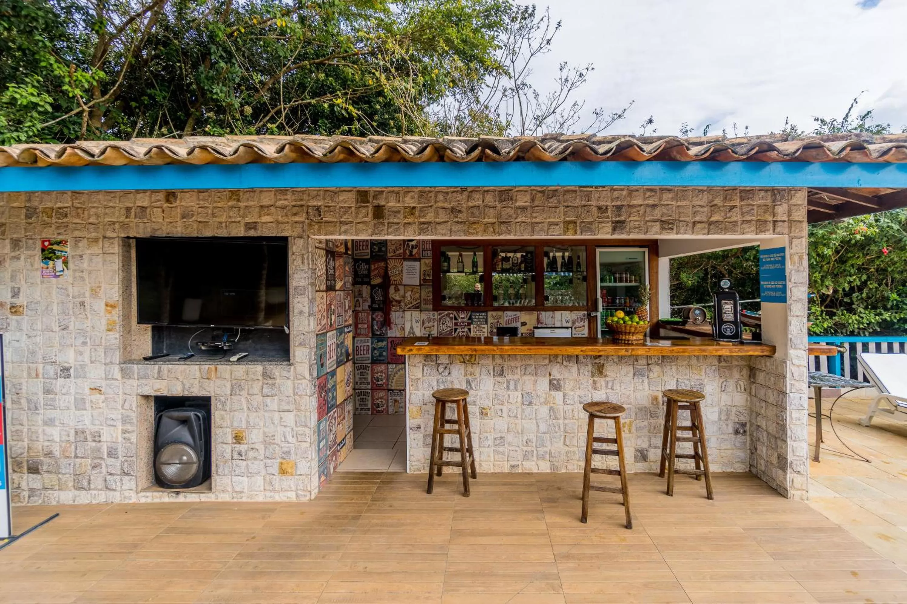 Lounge or bar in Hotel Miratlantico Búzios