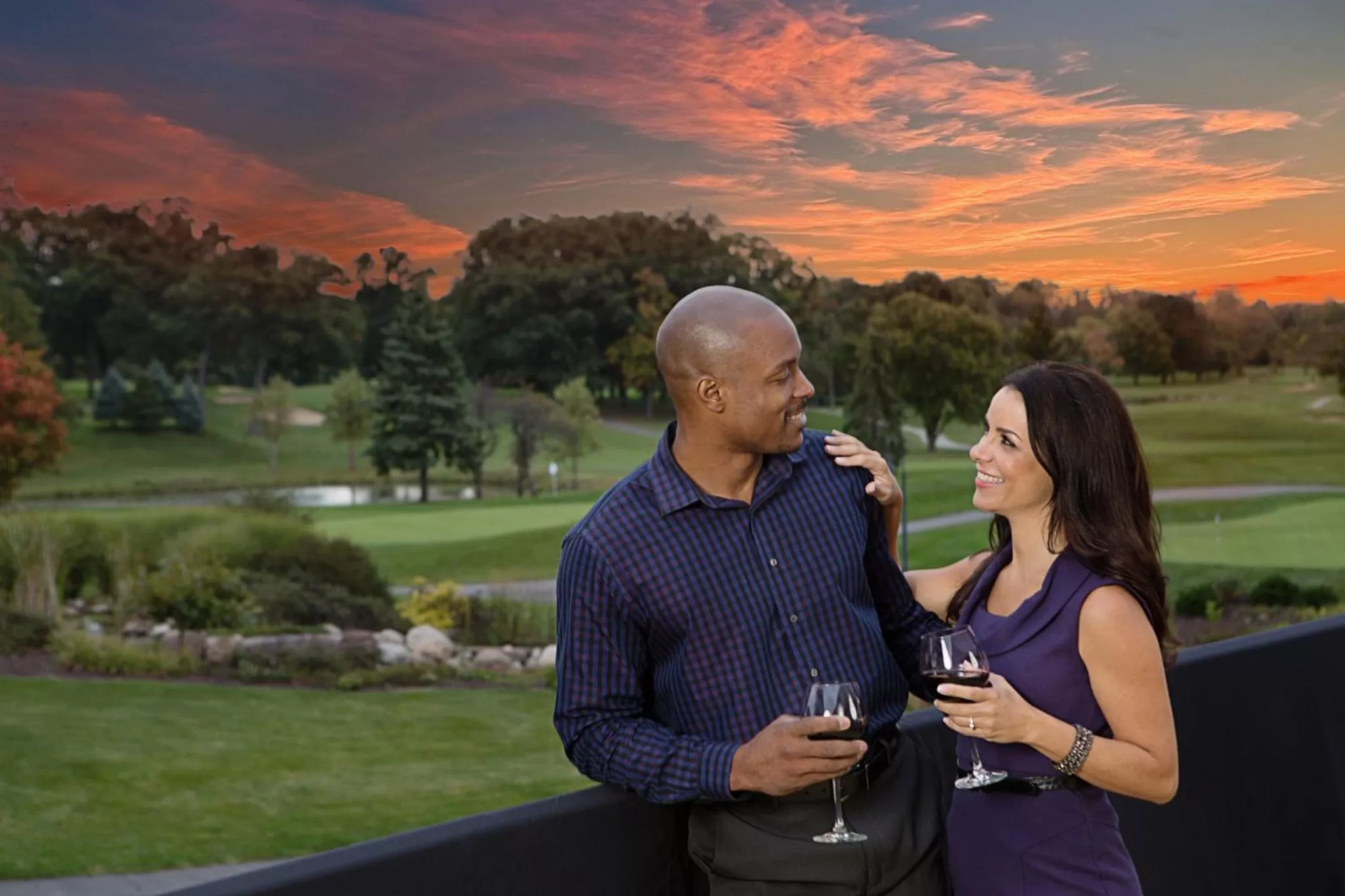 Golfcourse in Eaglewood Resort & Spa