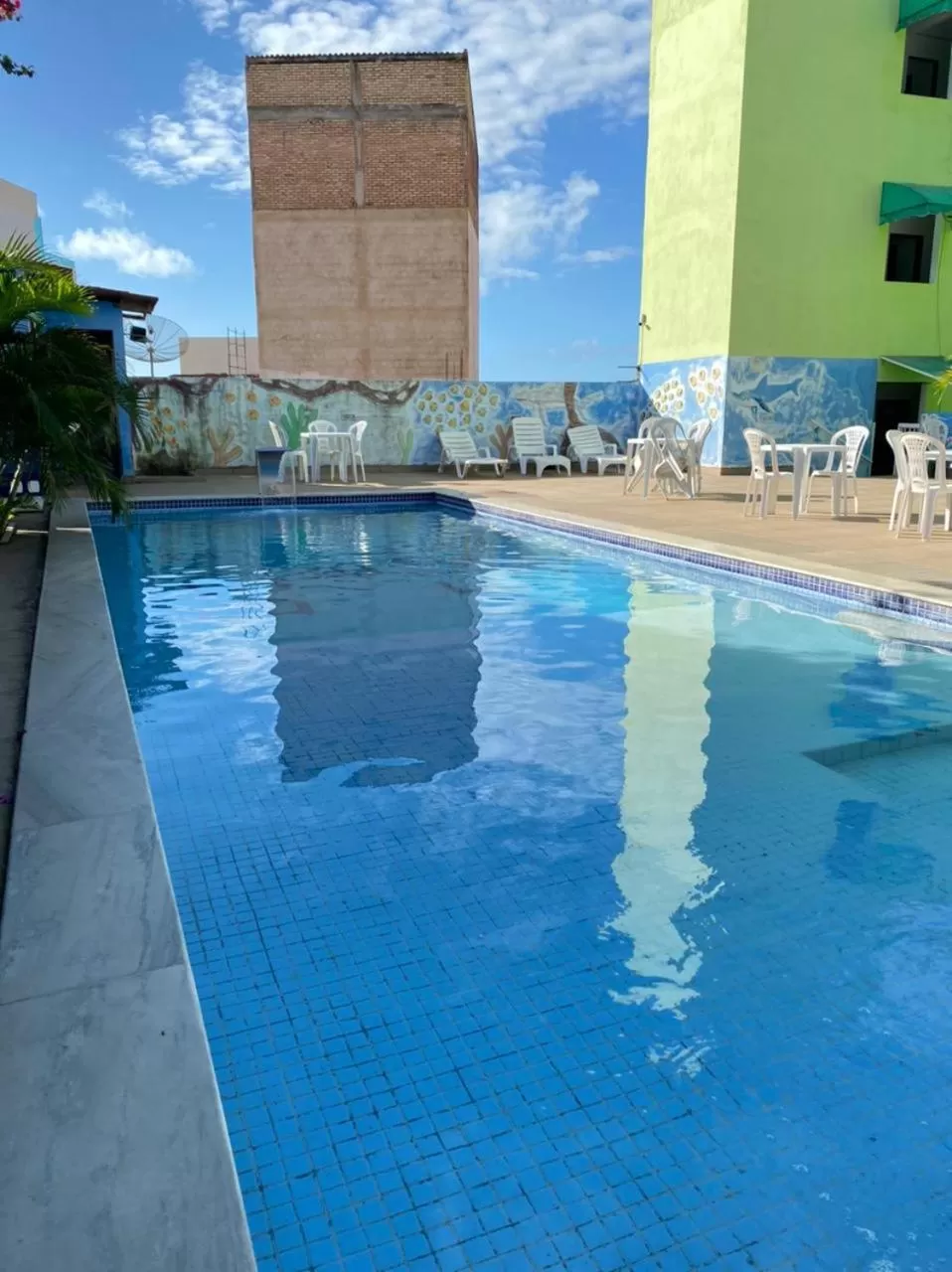 Swimming Pool in Pousada Verdes Mares