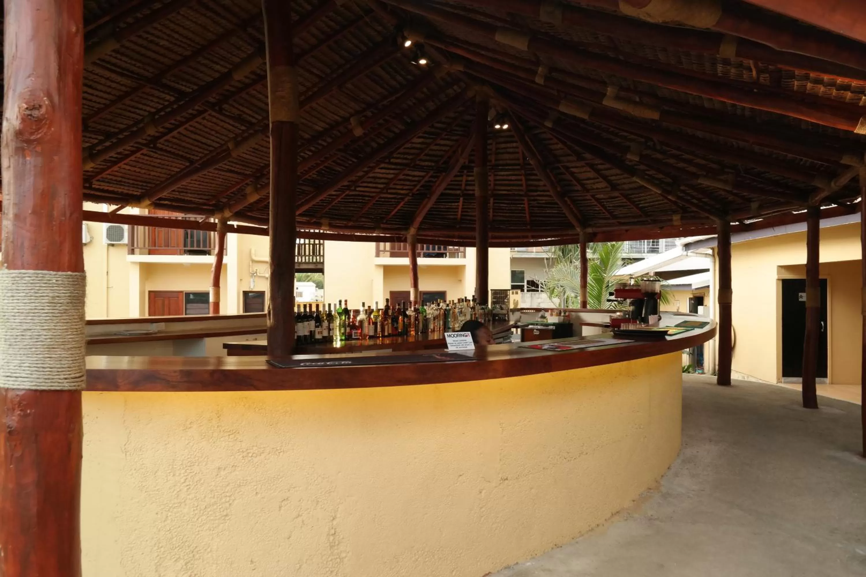 Lounge or bar in Moorings Hotel