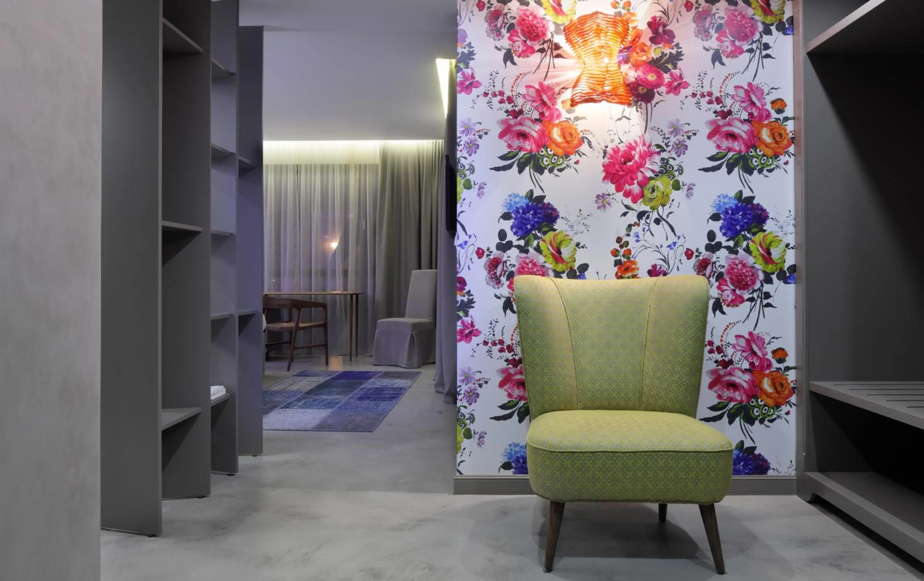 Seating area in Hotel Nox