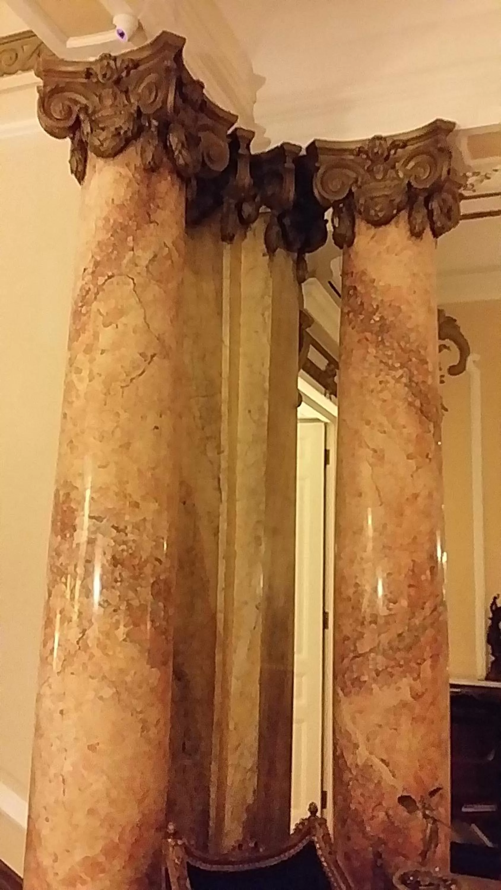 Decorative detail in Grand Boutique Hotel