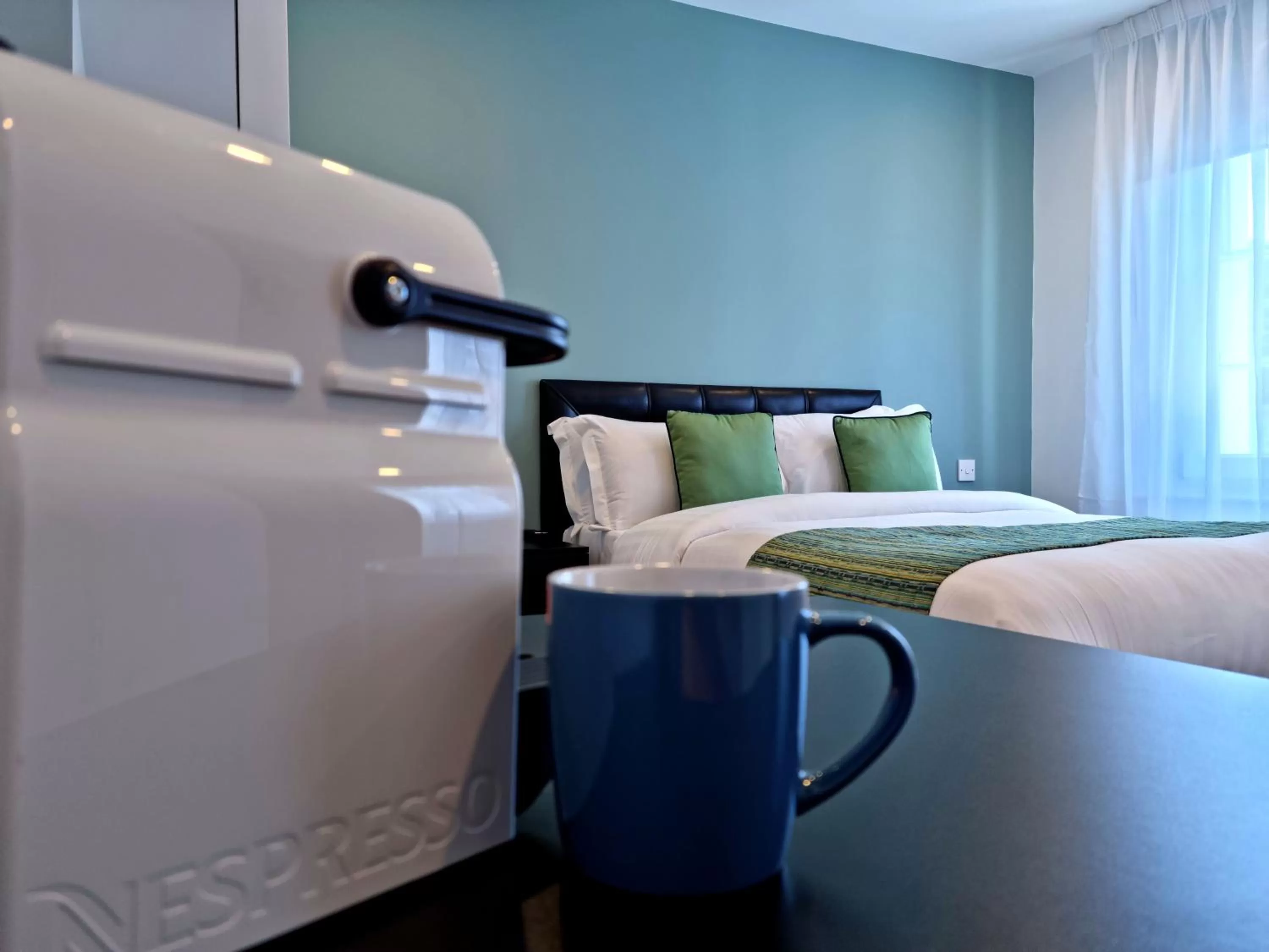 Bedroom, Bed in 146 Studios