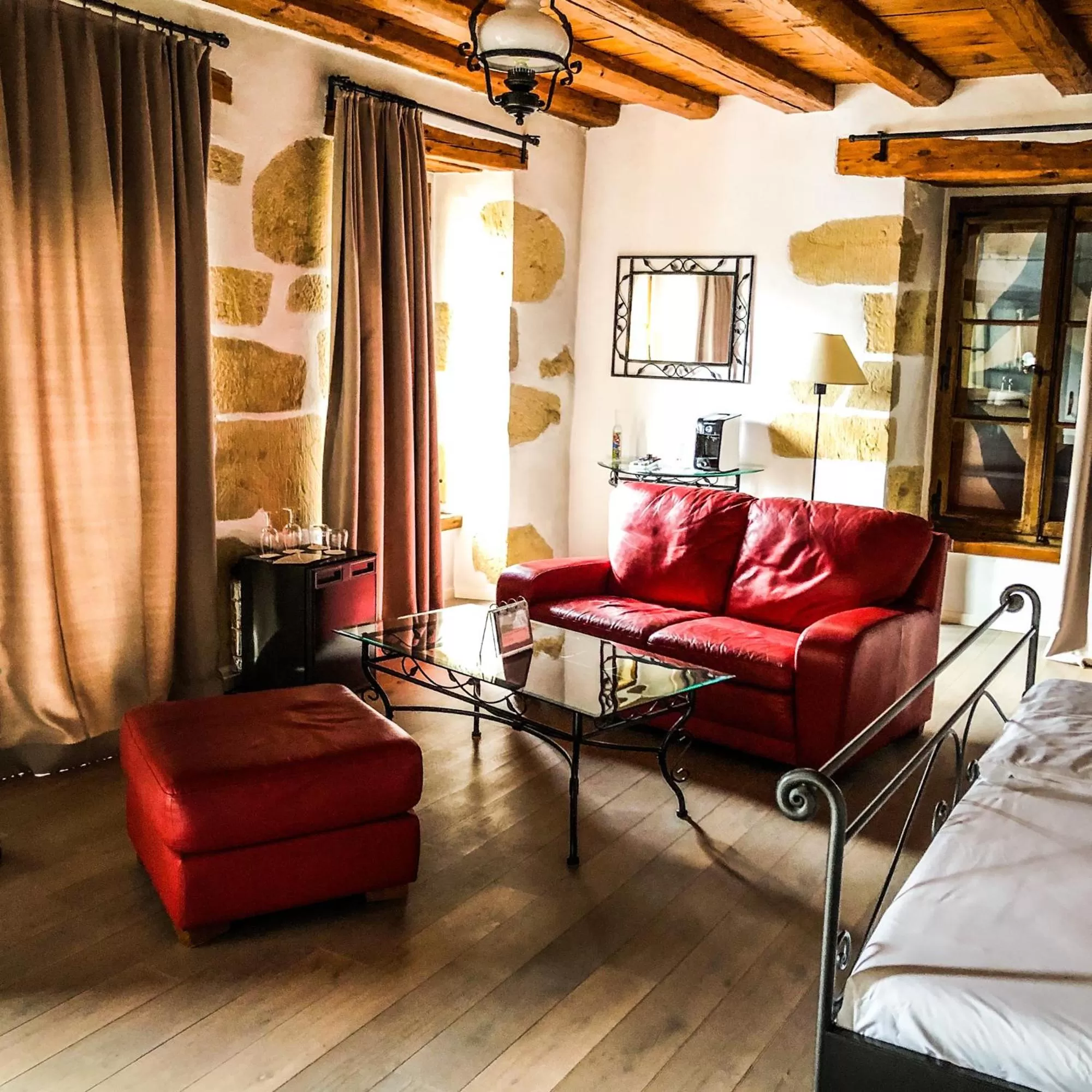 Seating Area in Hôtel La Maison du Prussien