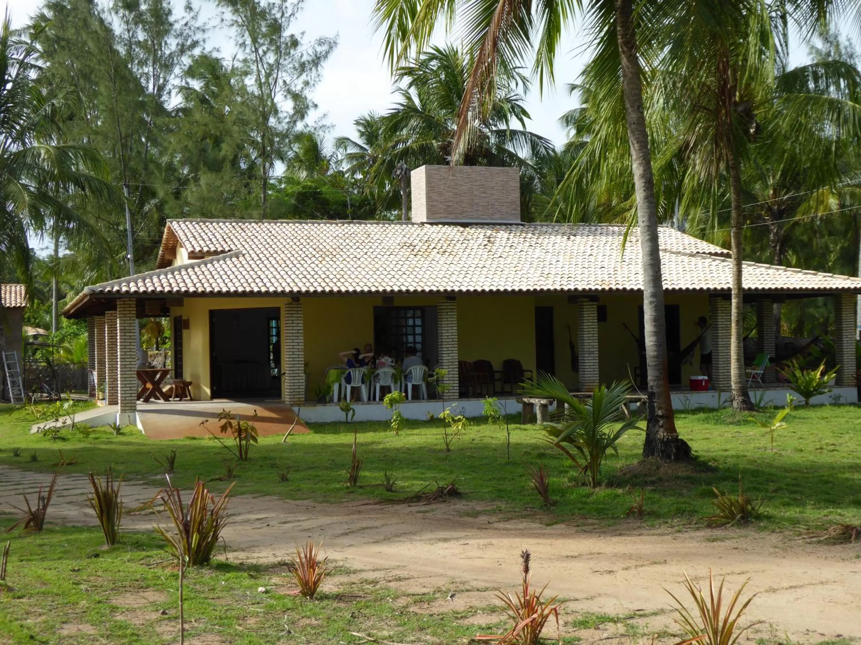 Balcony/Terrace, Property Building in Pousada e Restaurante Encanto das Águas