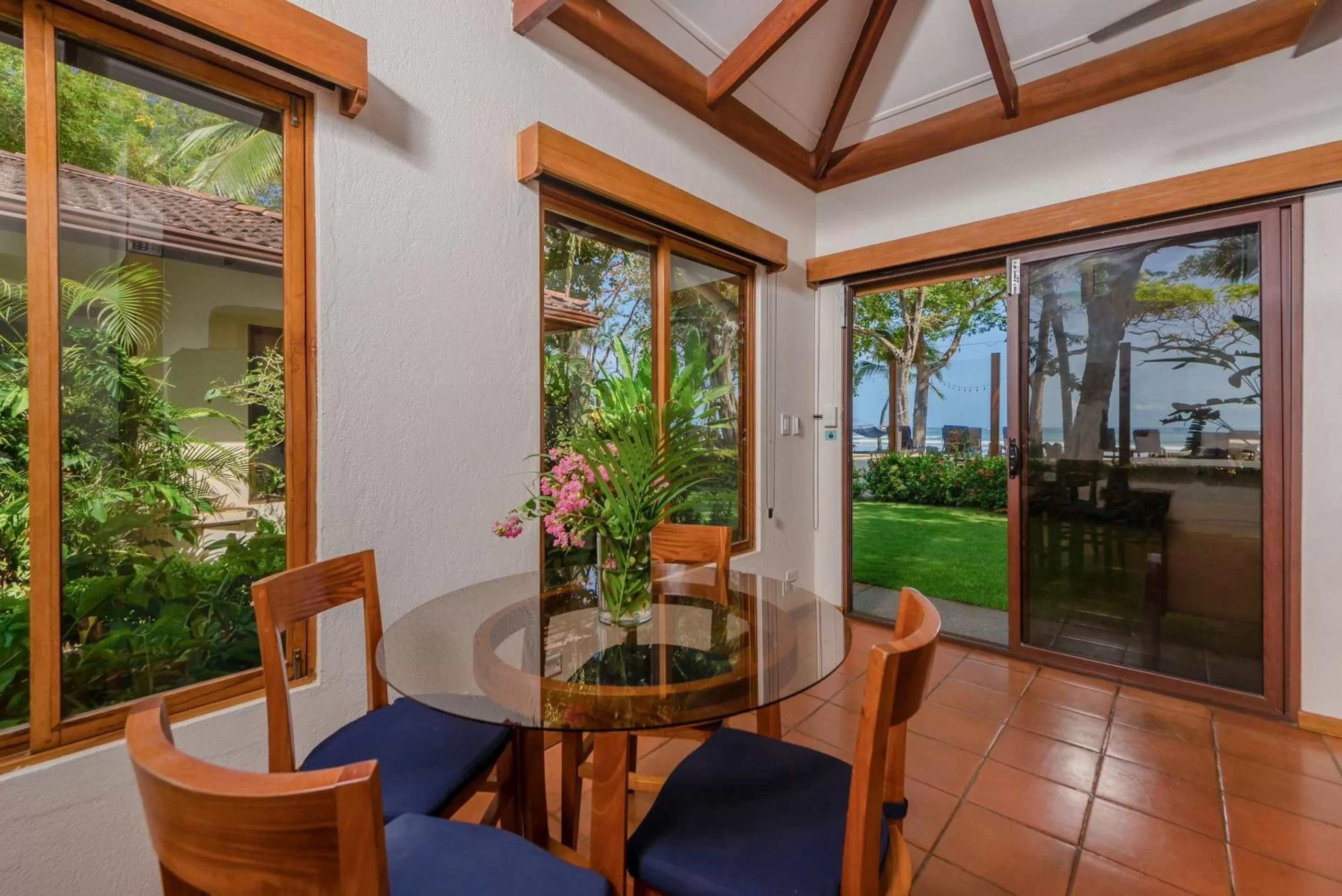 Seating area in The Coast Beachfront Hotel