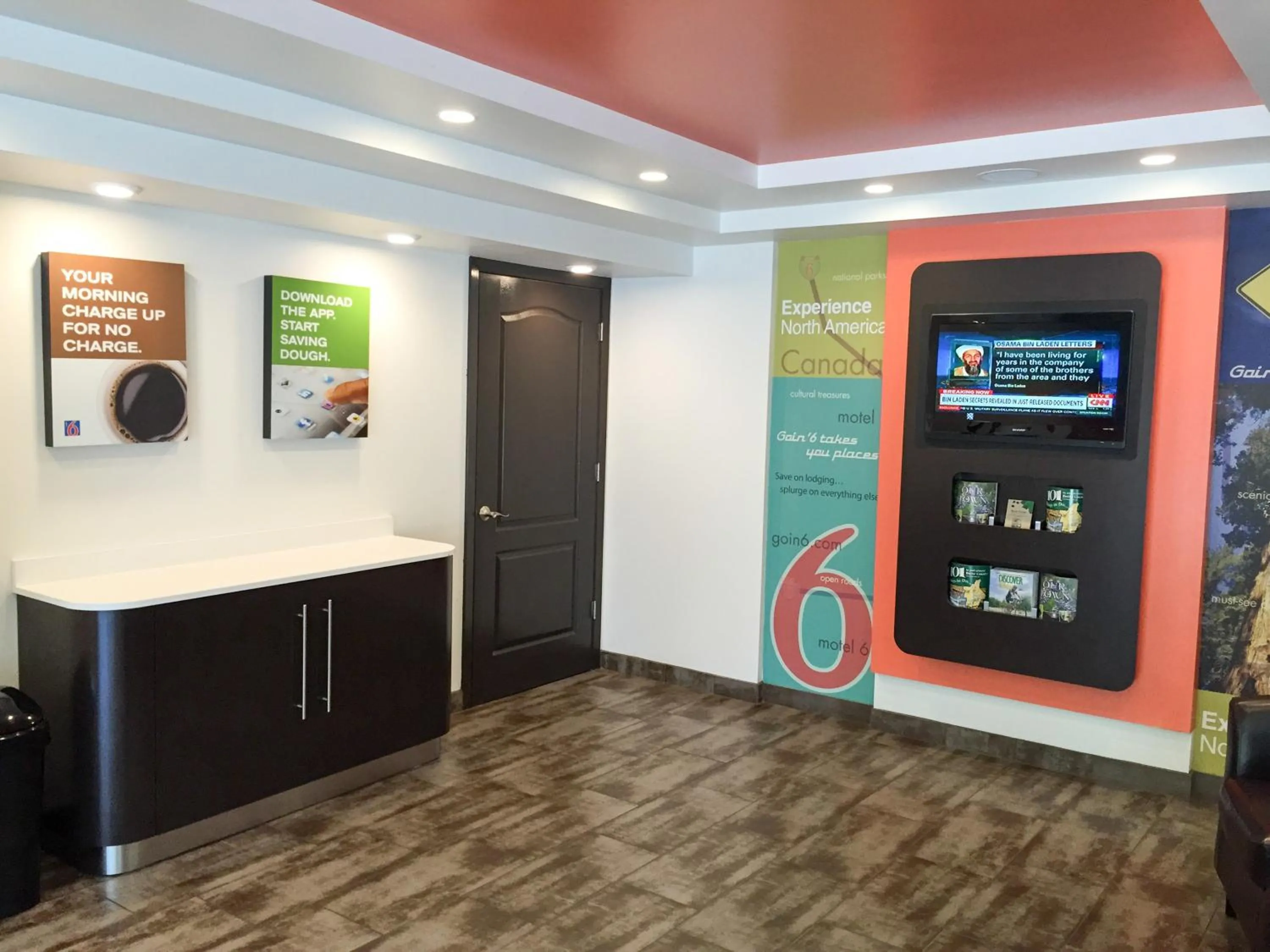 Lobby or reception in Motel 6-Oroville, CA