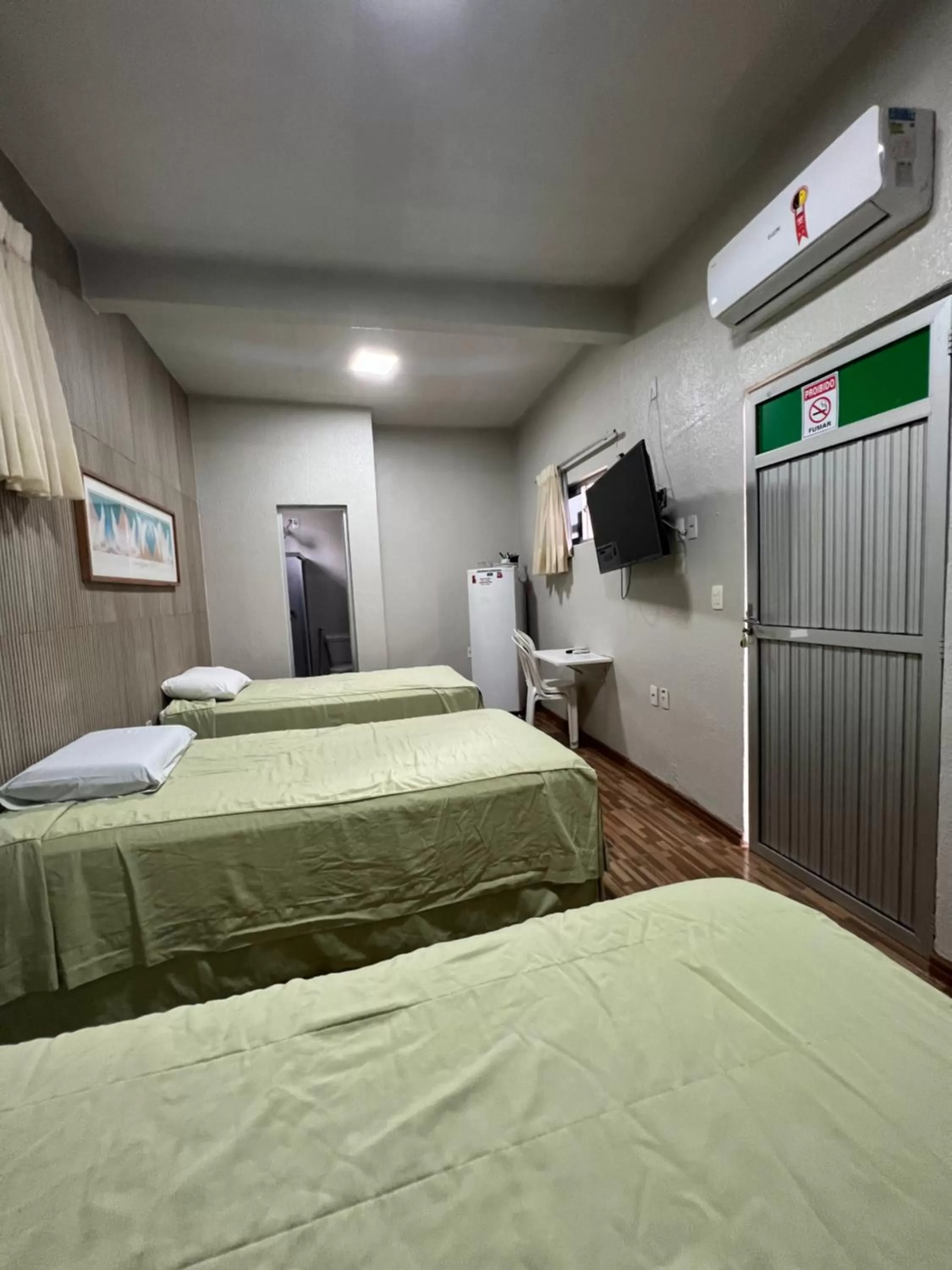 Bed in Pousada Hostal Iracema