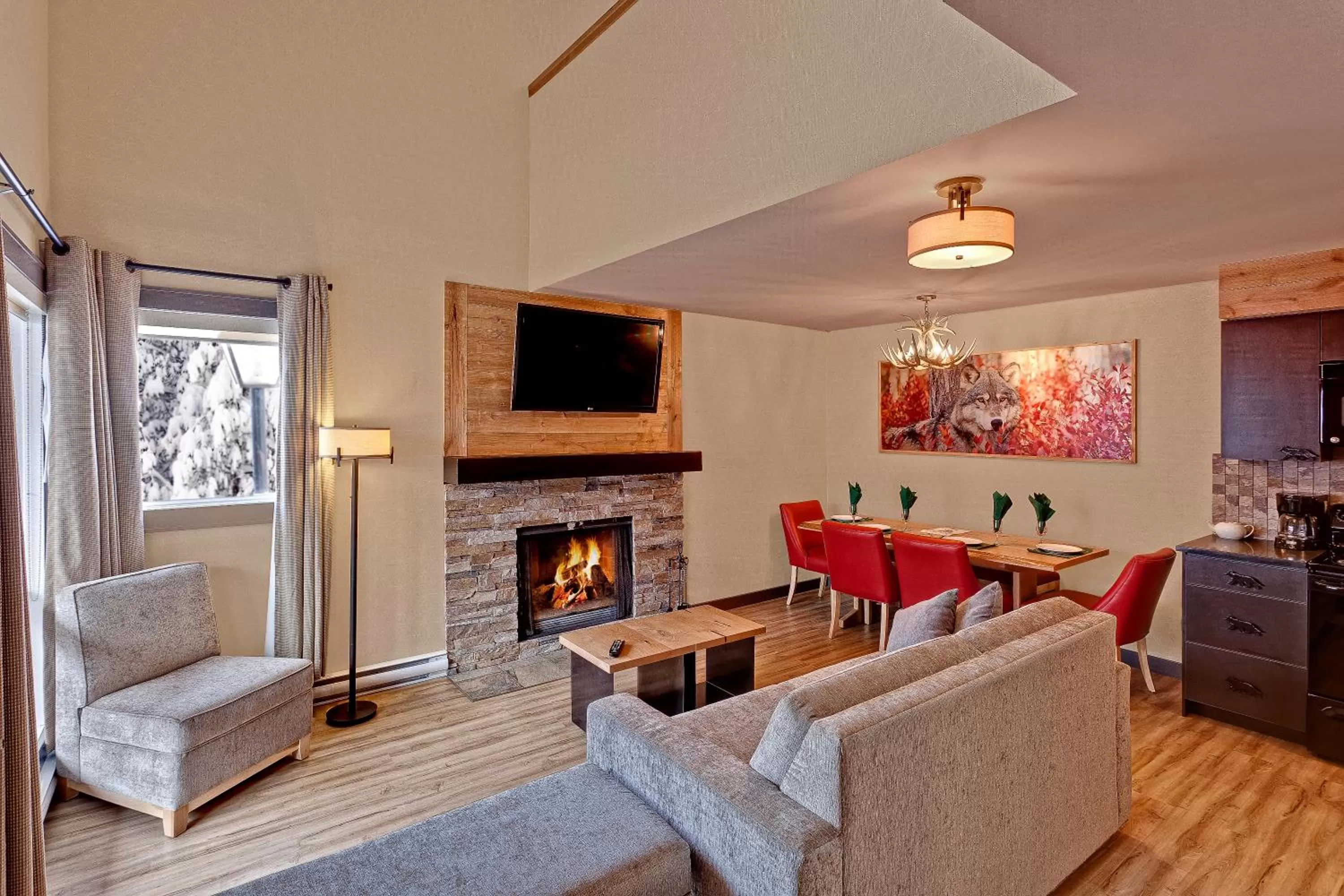 View (from property/room) in Banff Rocky Mountain Resort