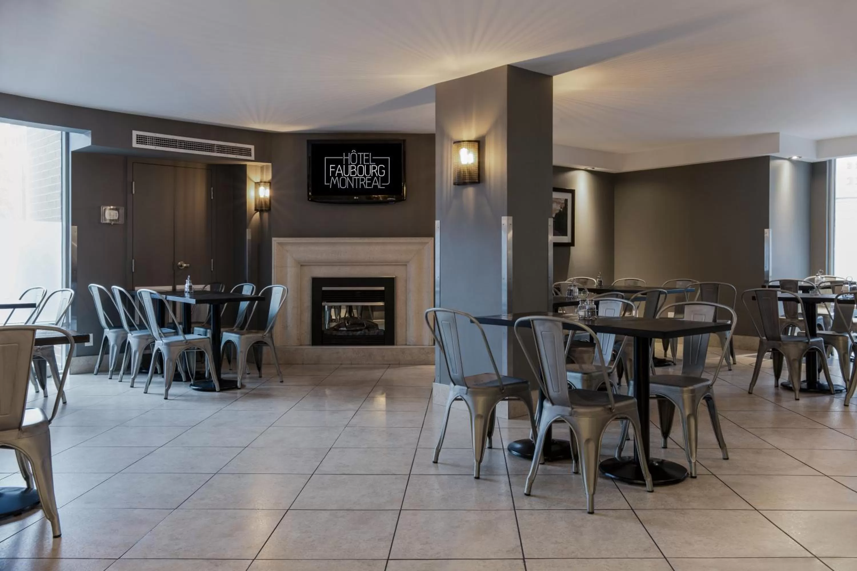 Buffet breakfast in Hotel Faubourg Montreal Centre-Ville Downtown