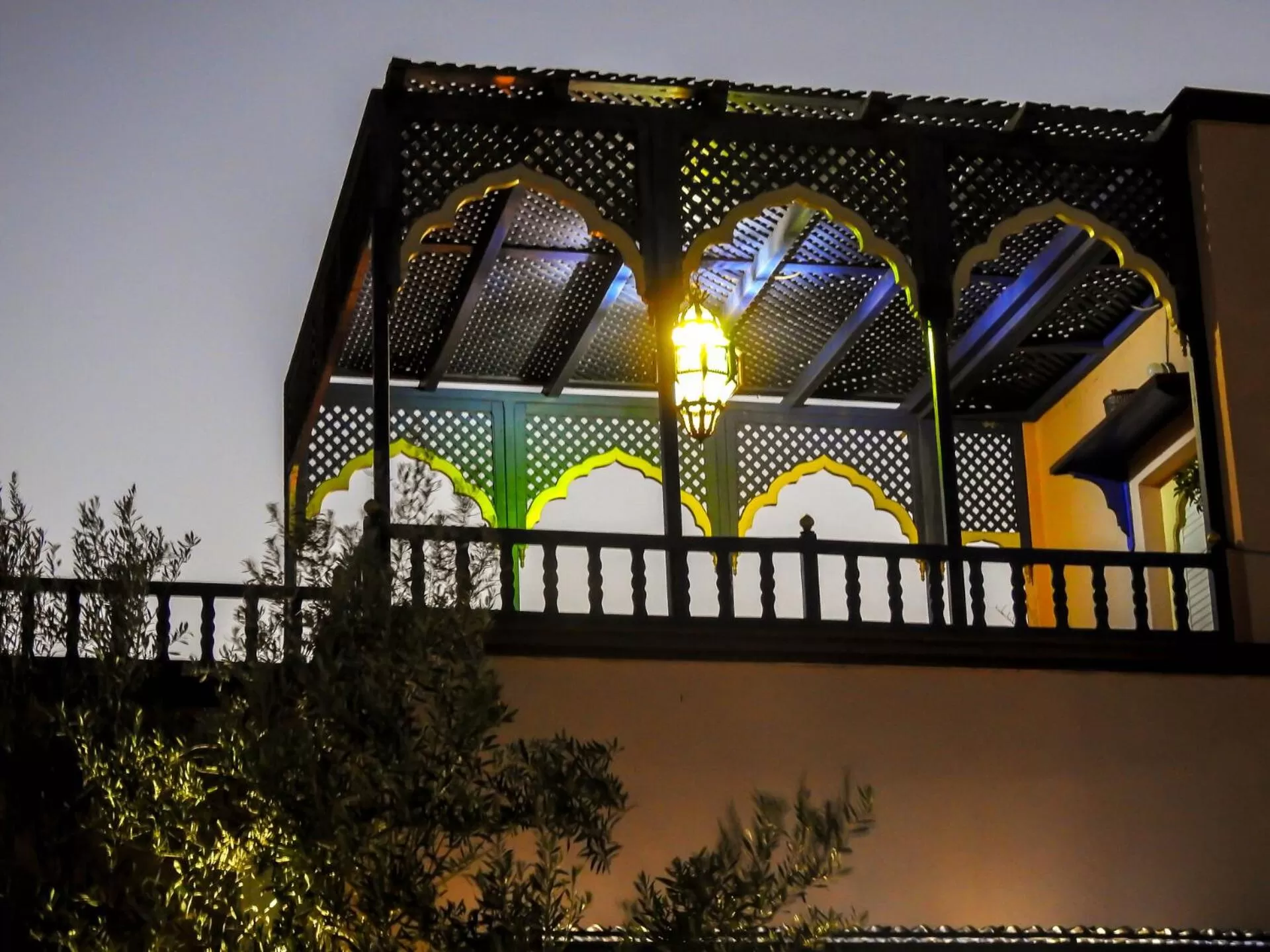 Balcony/Terrace, Property Building in Le Bleu House