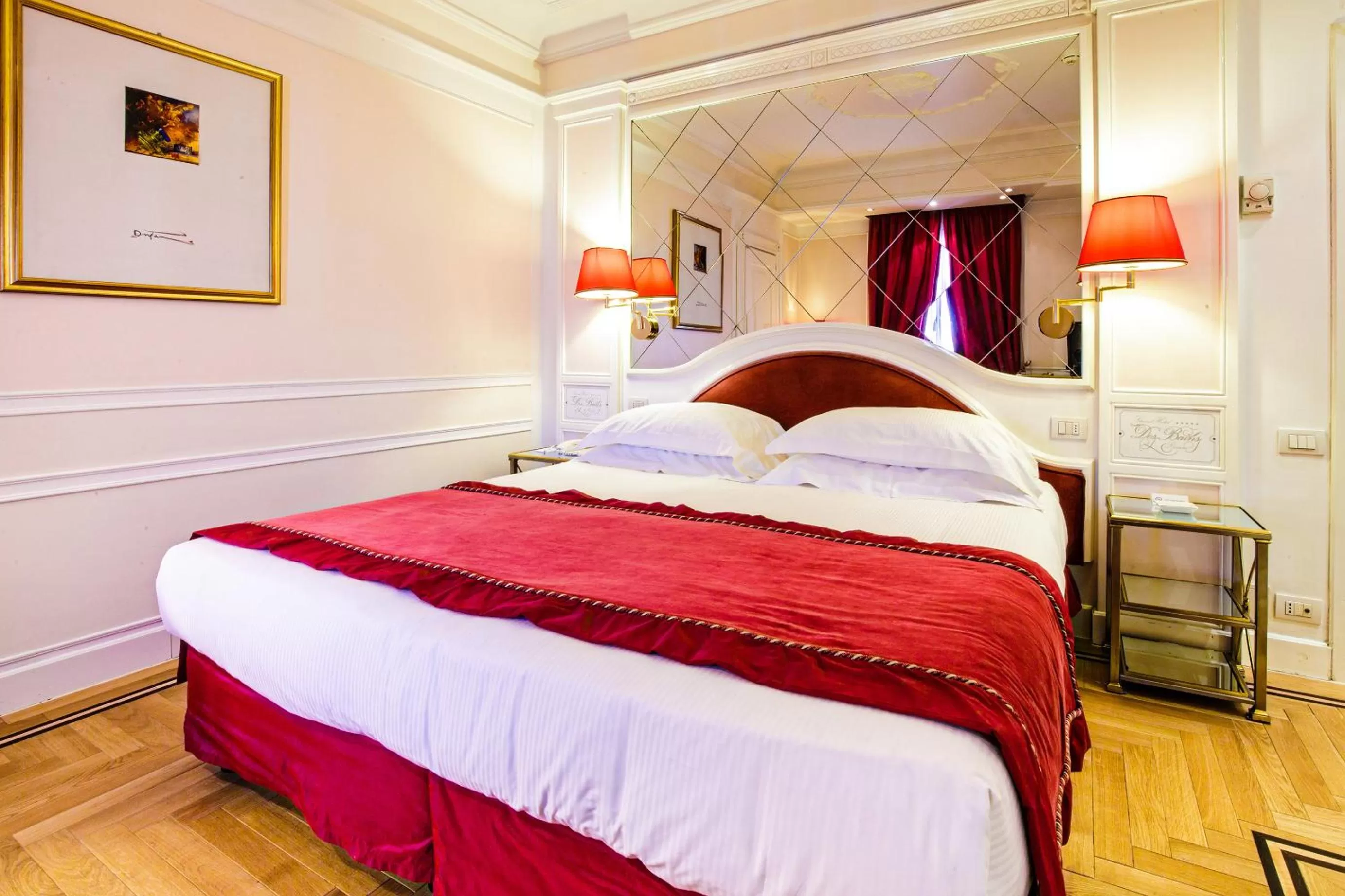 Bed in Grand Hotel Des Bains