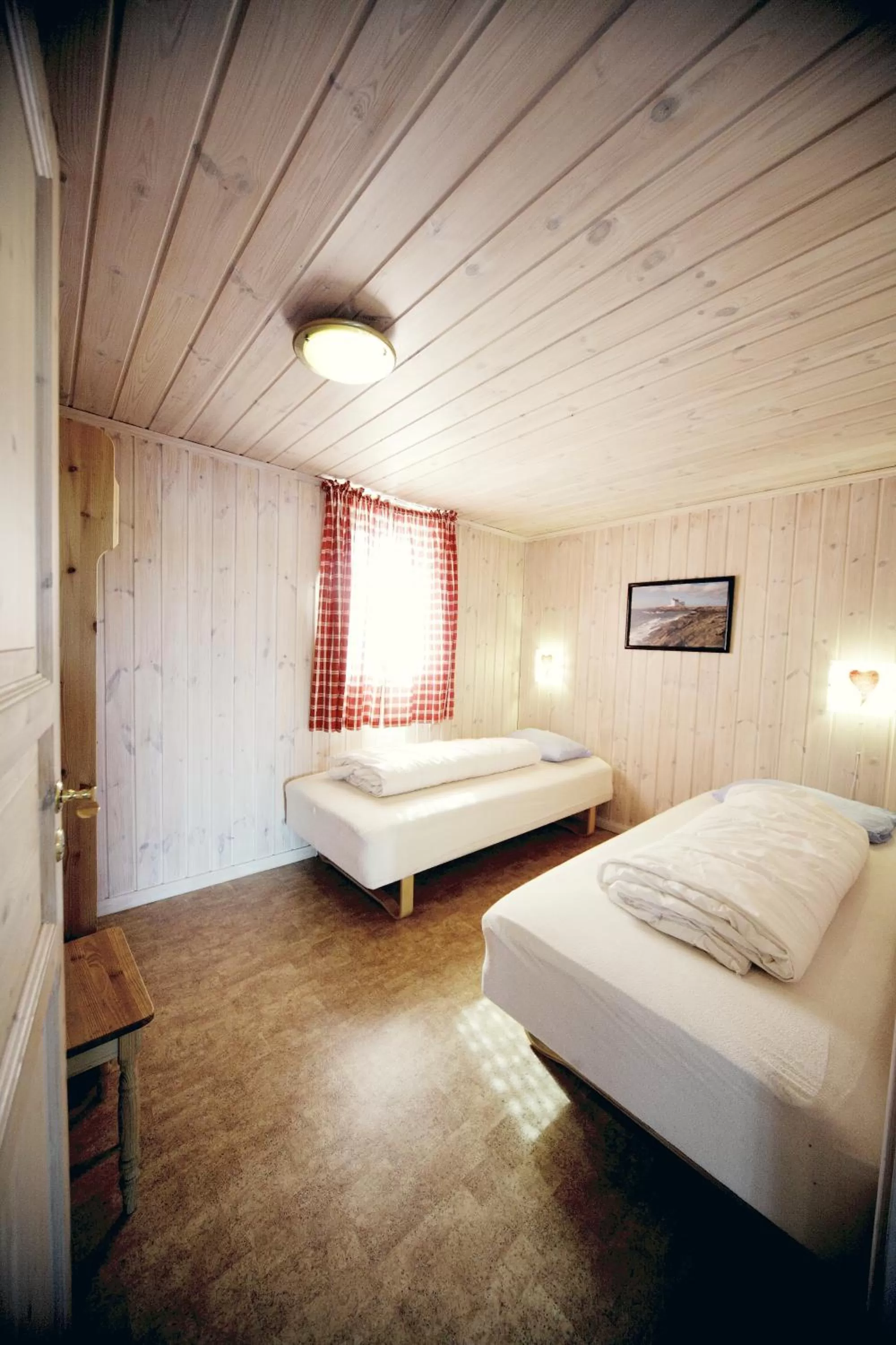 Bedroom, Bed in Sørlandet Feriesenter