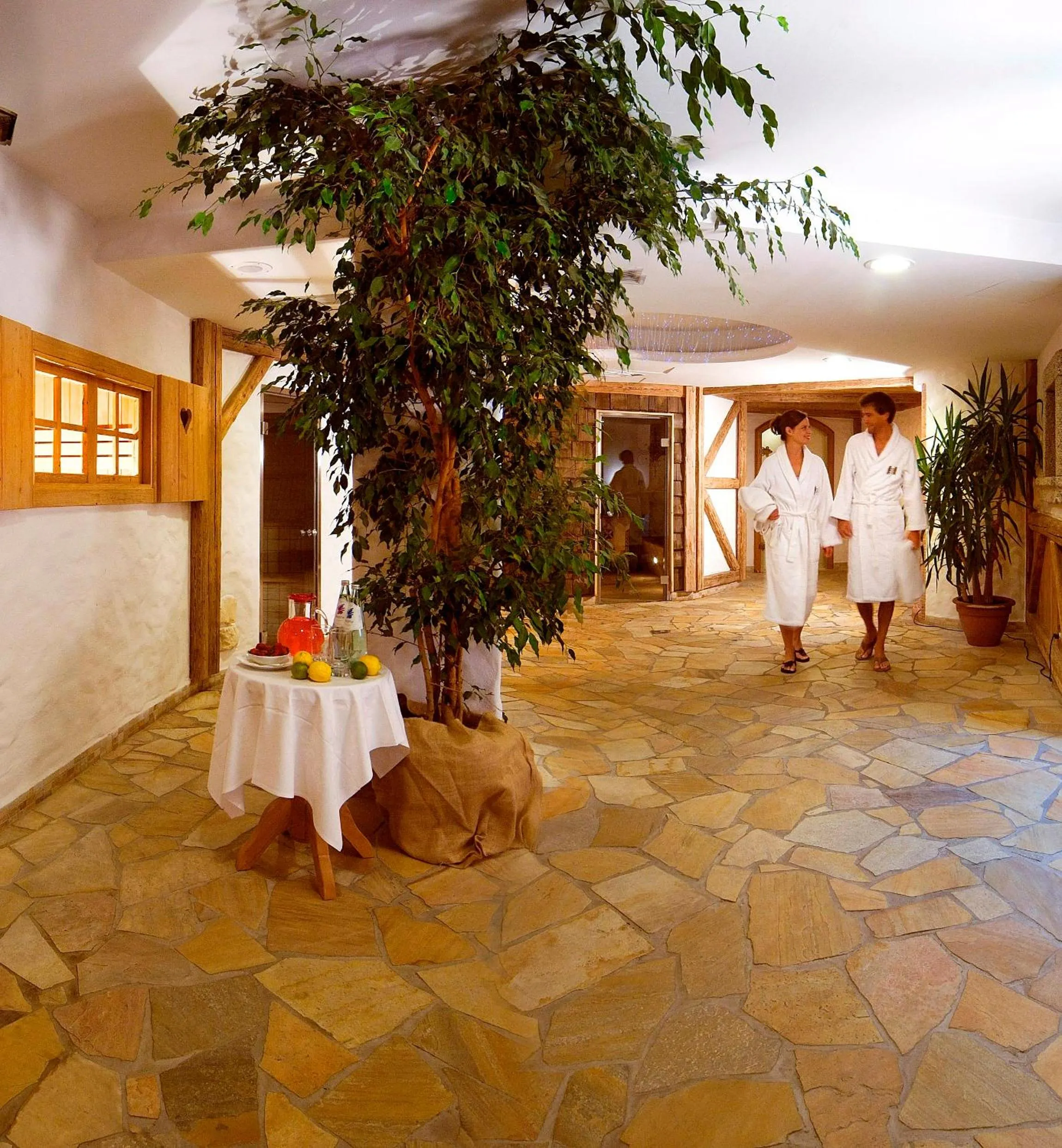 People in Carlo Magno Hotel Spa Resort