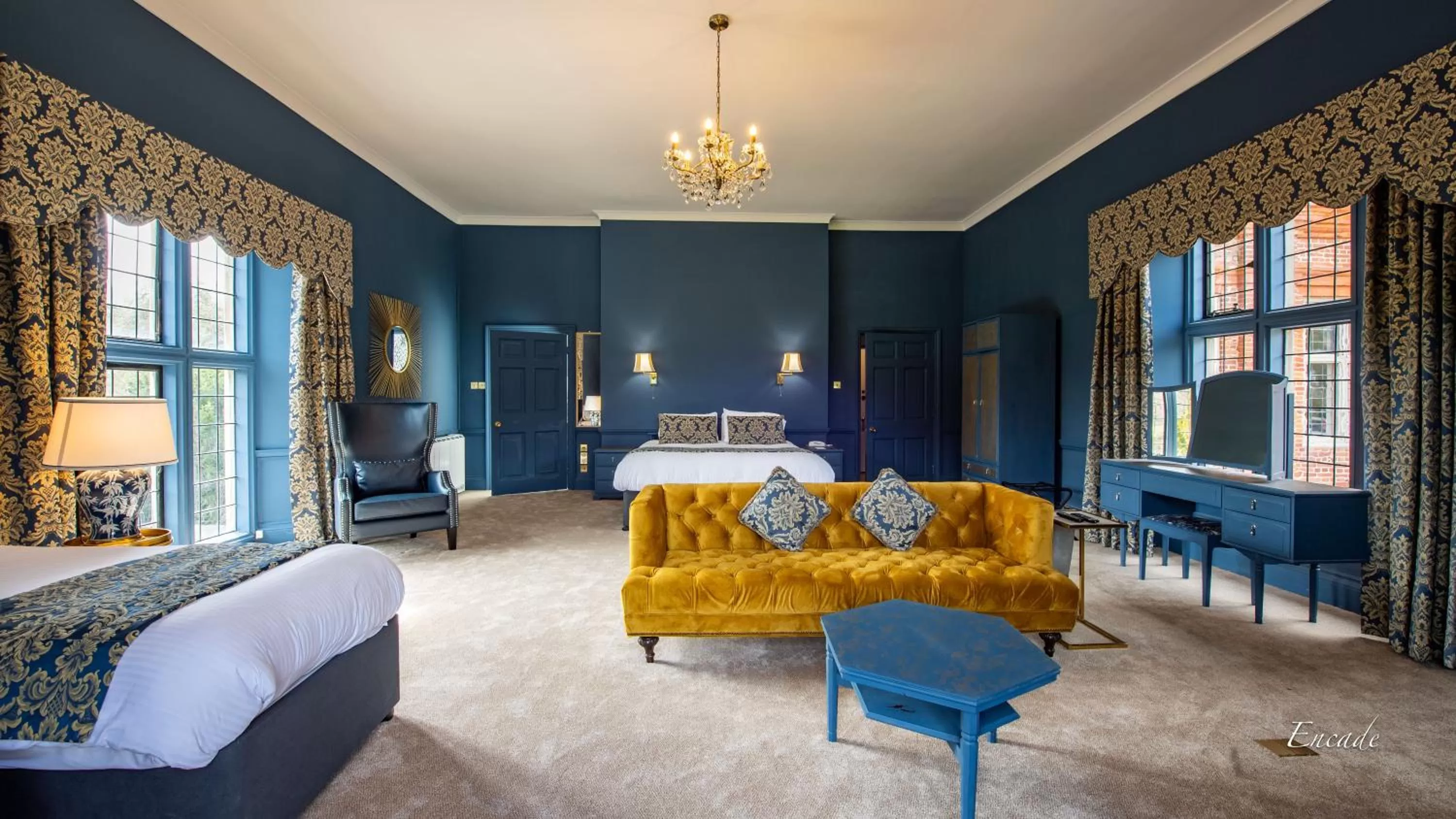 Bedroom in Broome Park Hotel