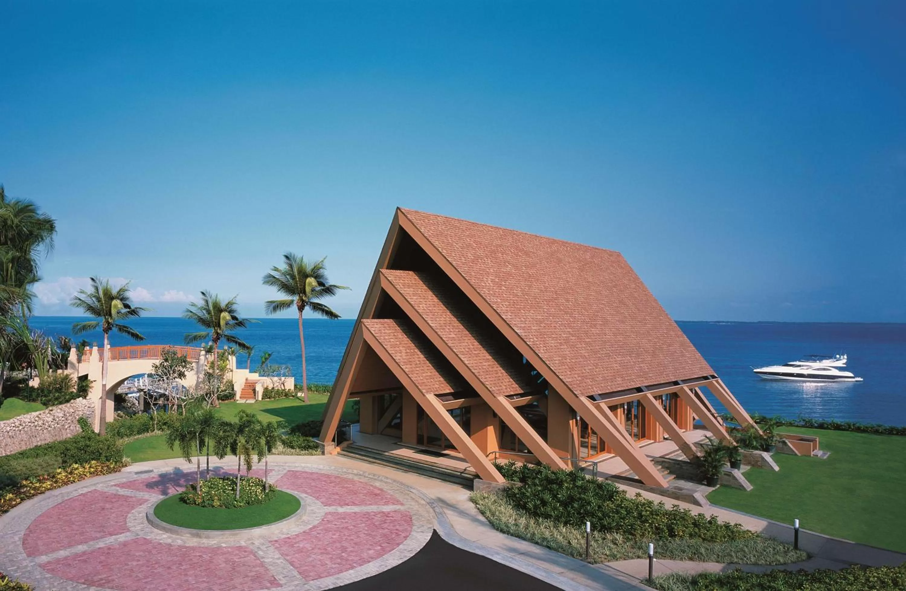 On site in Shangri-La Mactan, Cebu