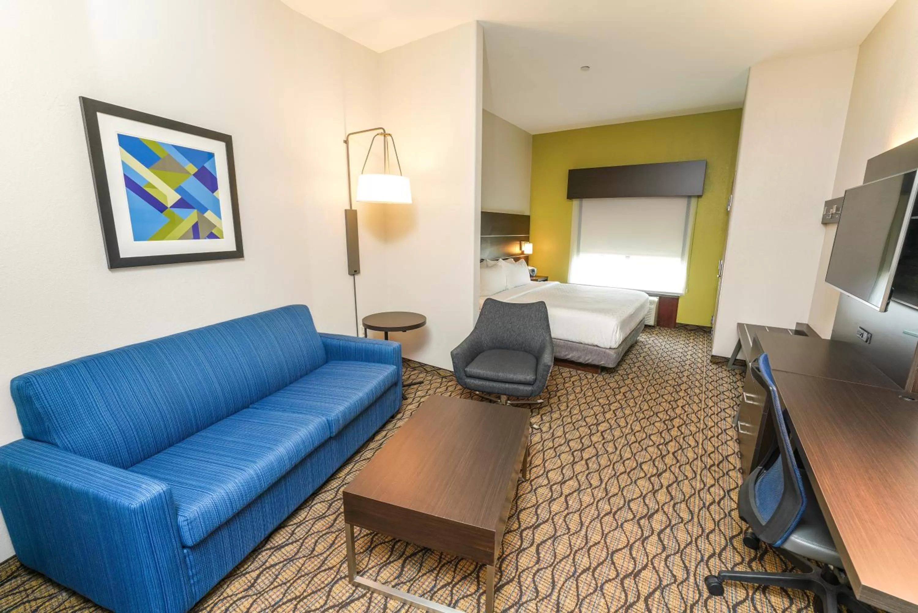 TV and multimedia in Holiday Inn Express and Suites Springfield Medical District by IHG
