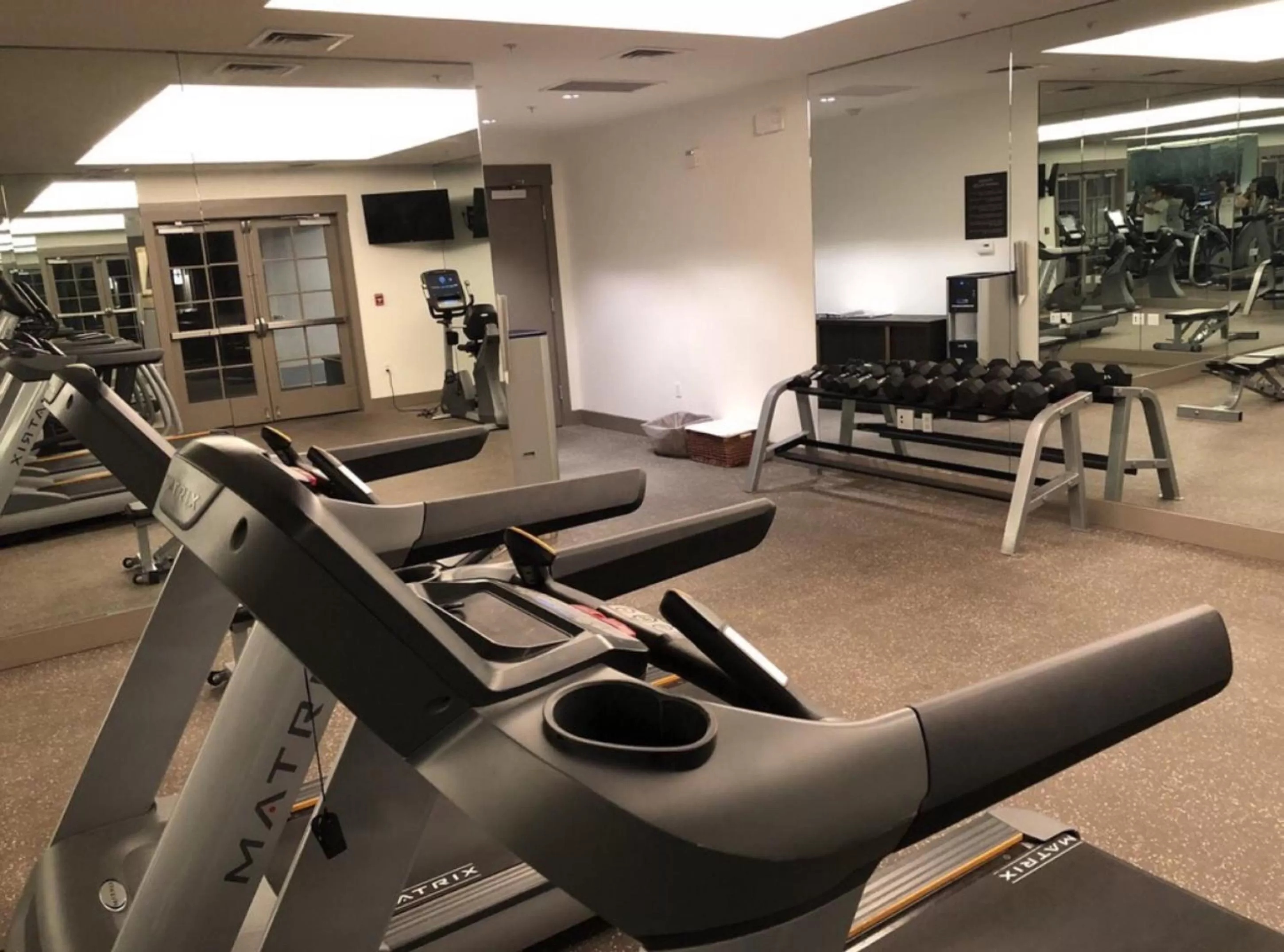 Fitness centre/facilities in River Terrace Inn, a Noble House Hotel
