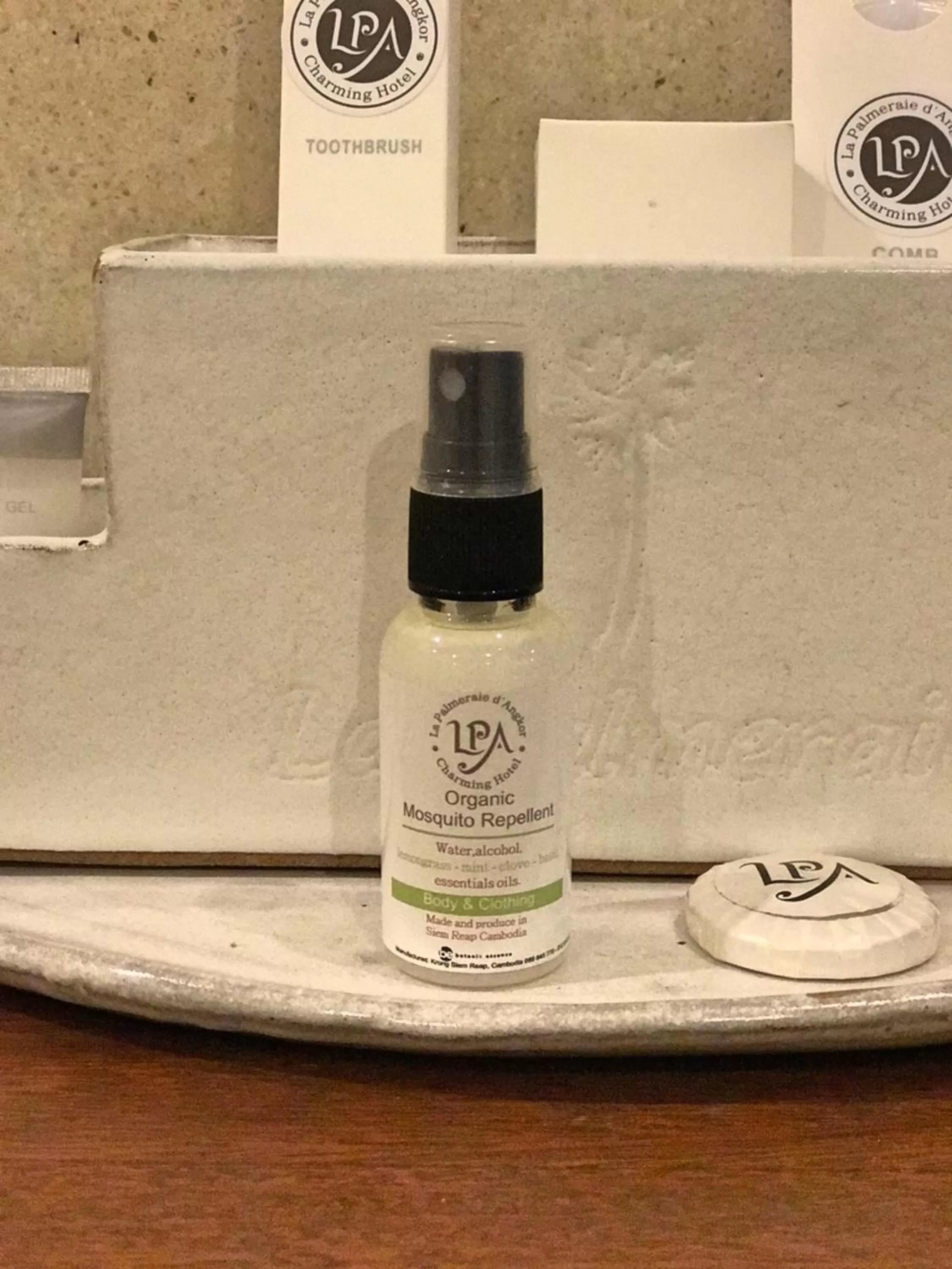 Bathroom in La Palmeraie D'angkor