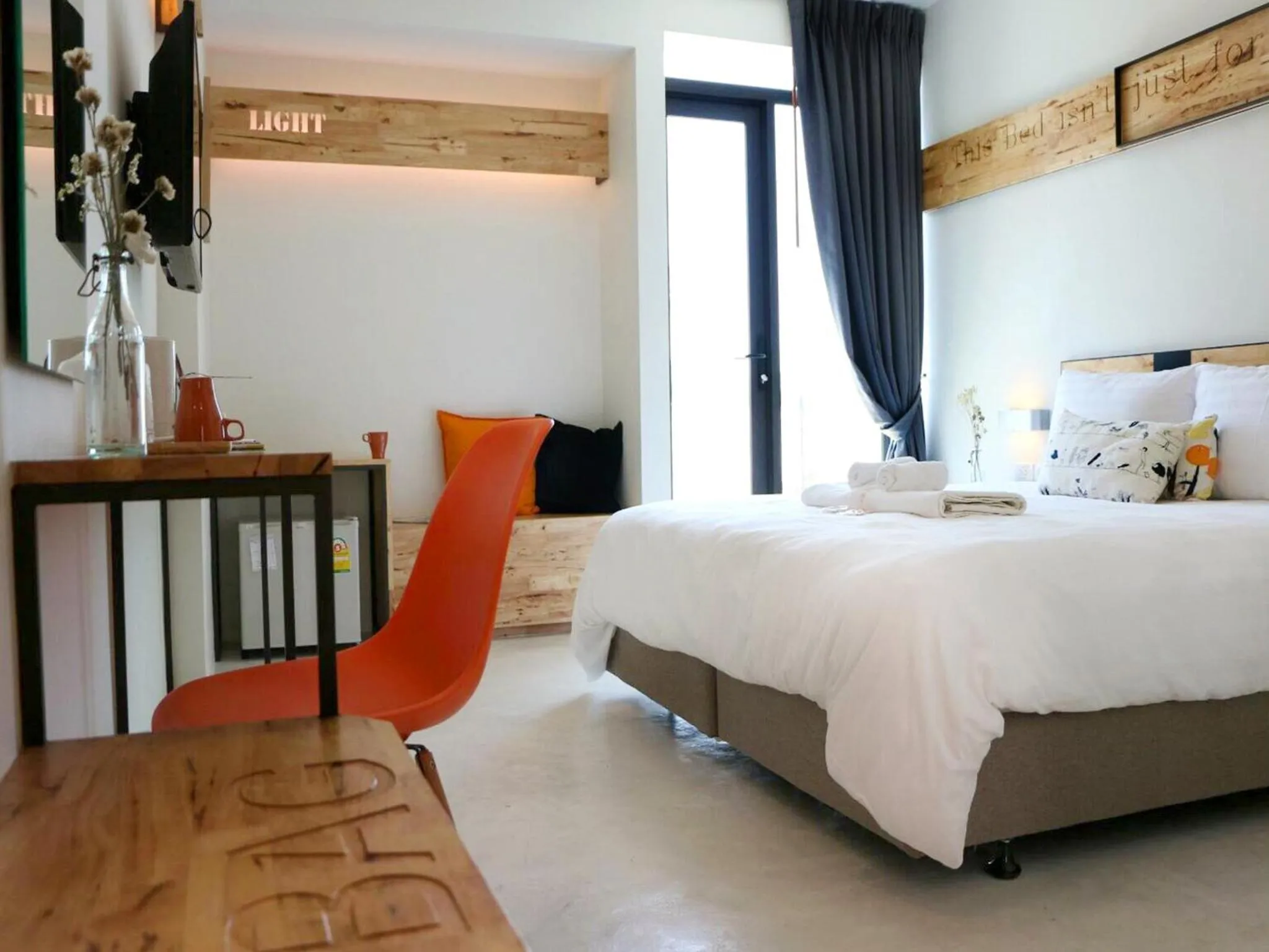 Photo of the whole room, Bed in NornDee Hotel