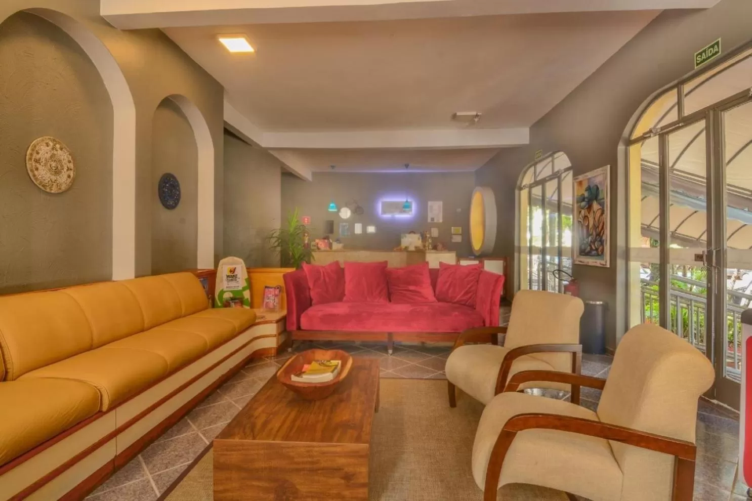 Decorative detail in Iguassu Flats Hotel