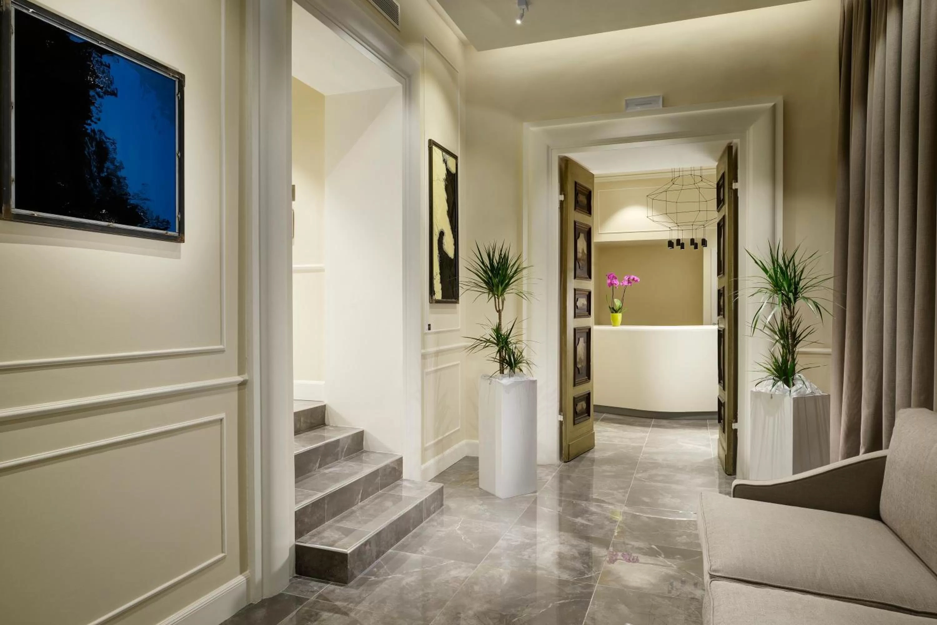Lobby or reception in Locanda della Posta, Boutique Hotel