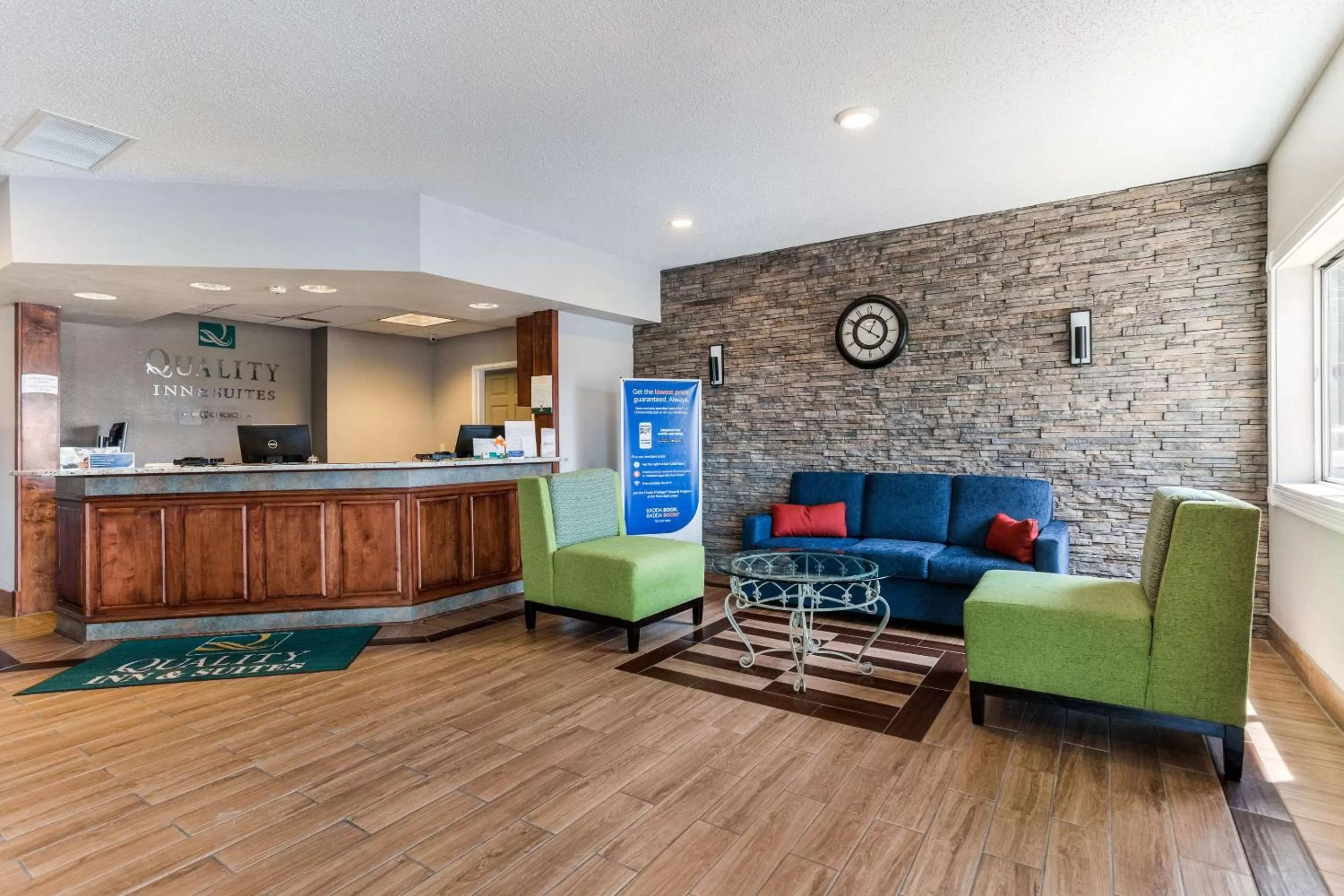 Lobby or reception in Quality Inn & Suites Ferdinand
