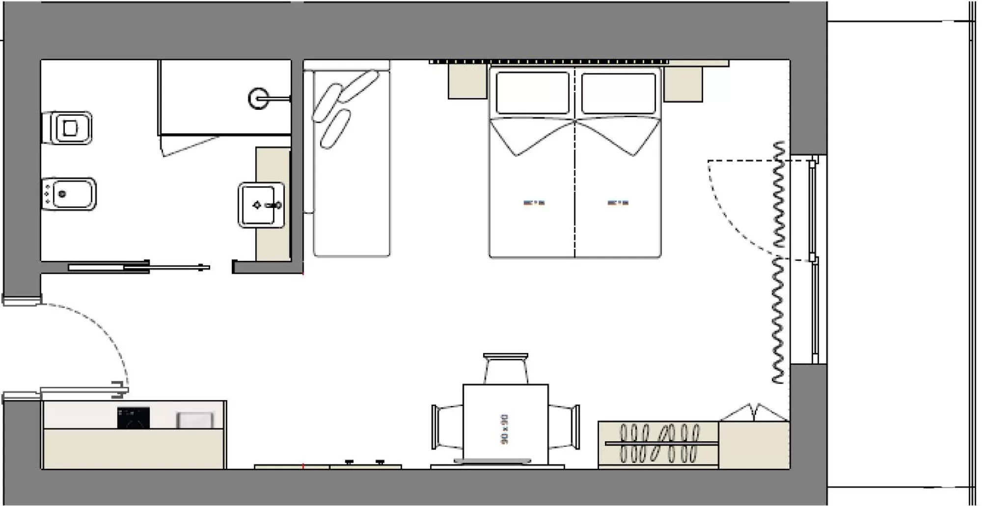 Photo of the whole room in Residence Garni Hotel Vineus