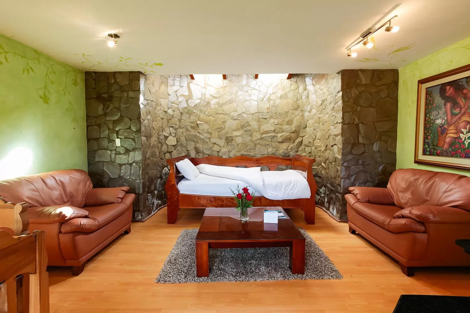 Living room in Luna Volcán, Adventure SPA