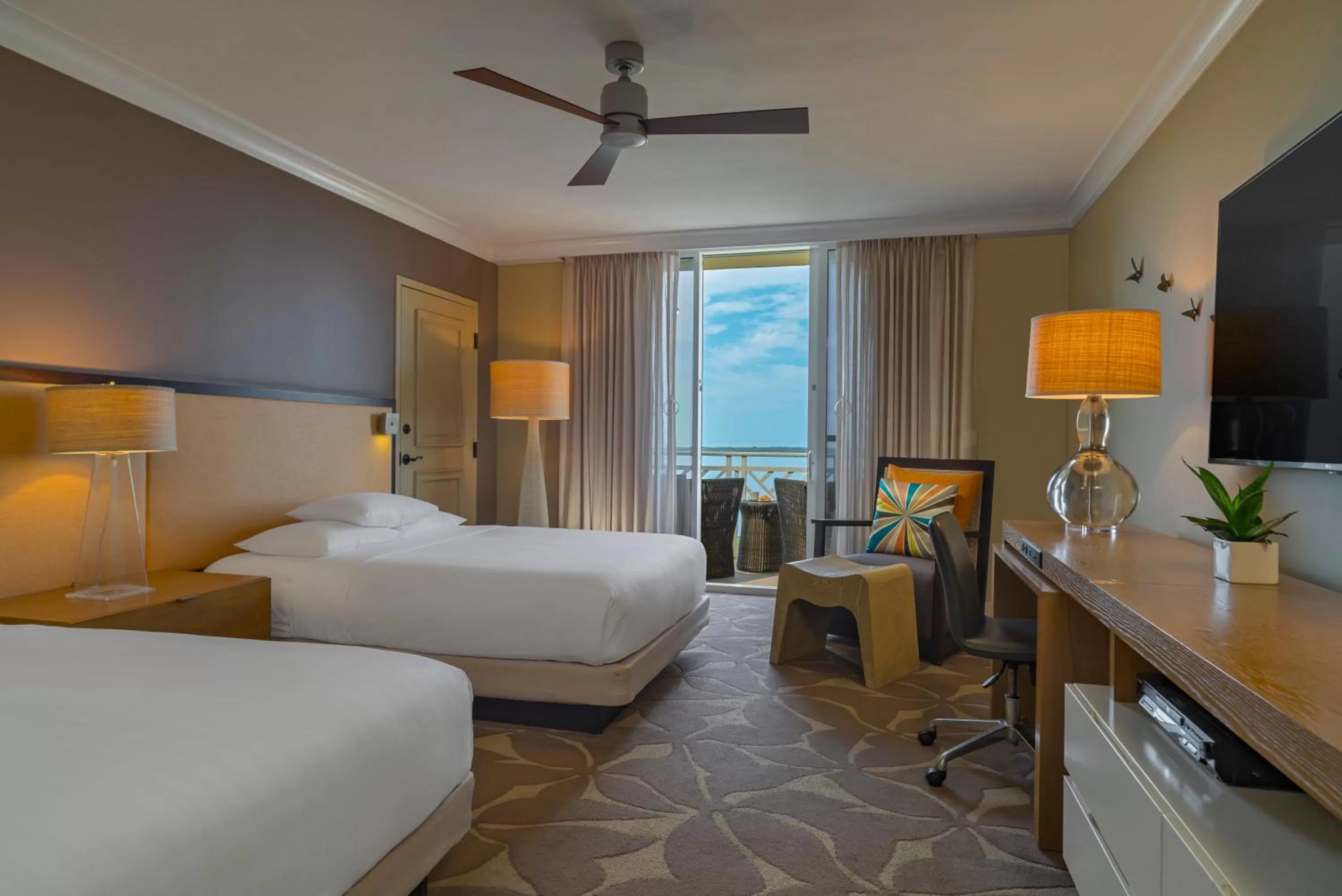 Queen Room with Two Queen Beds and Accessible Tub - Disability Access in Hyatt Regency Coconut Point Resort & Spa Near Naples