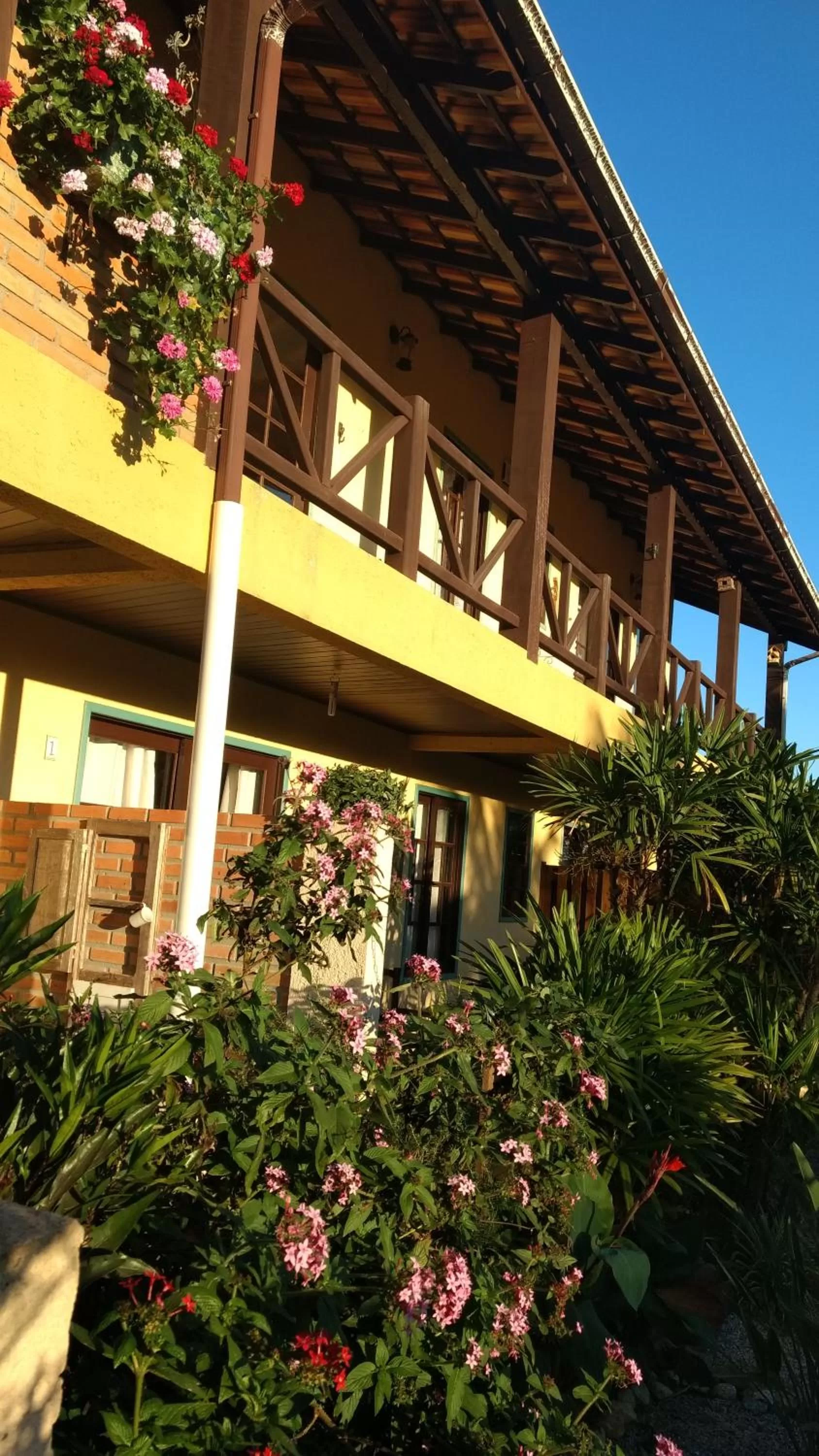 Garden view, Property Building in Pousada Santa Genoveva campeche