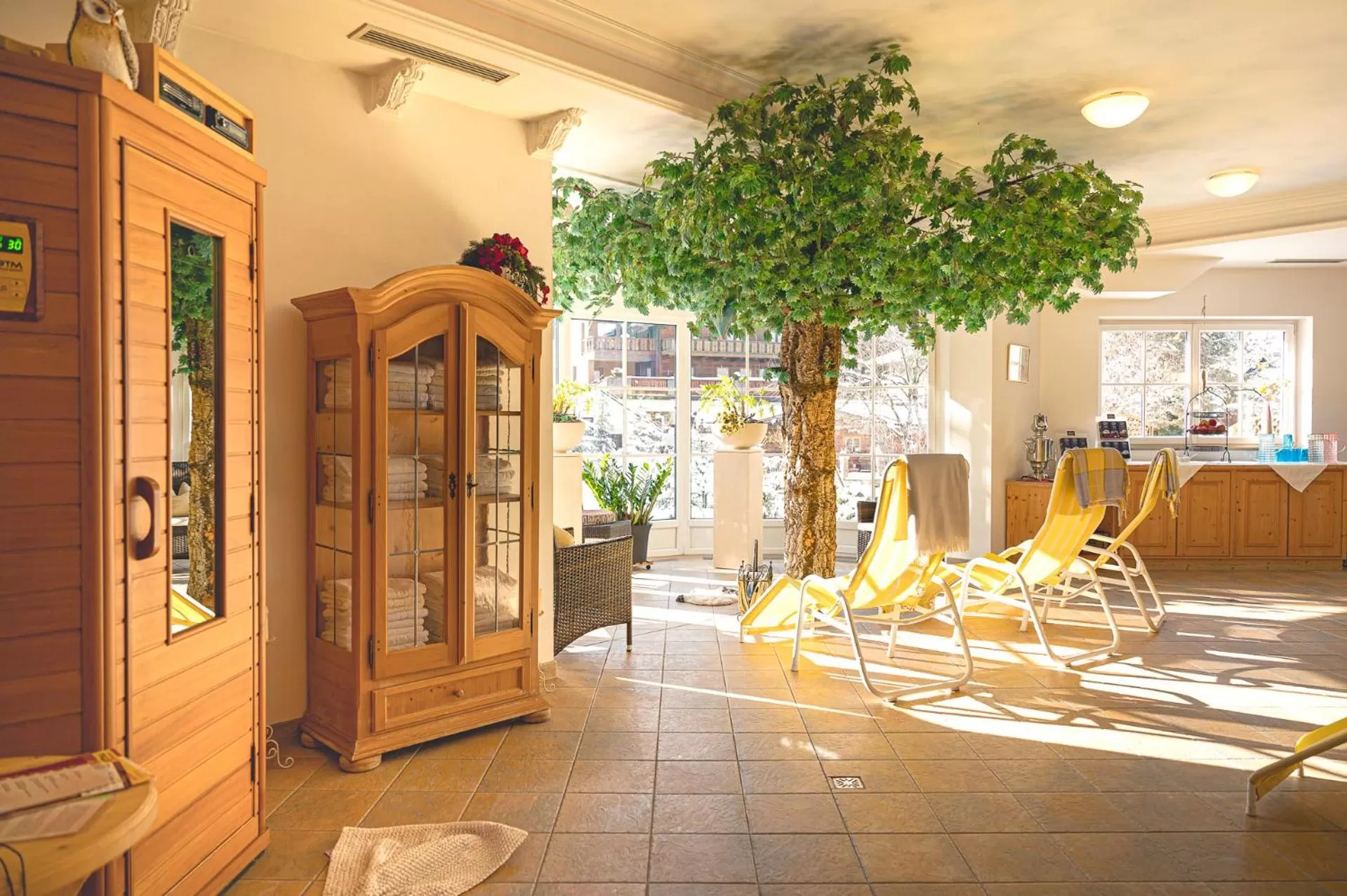 Spa and wellness centre/facilities in Hotel Schartner