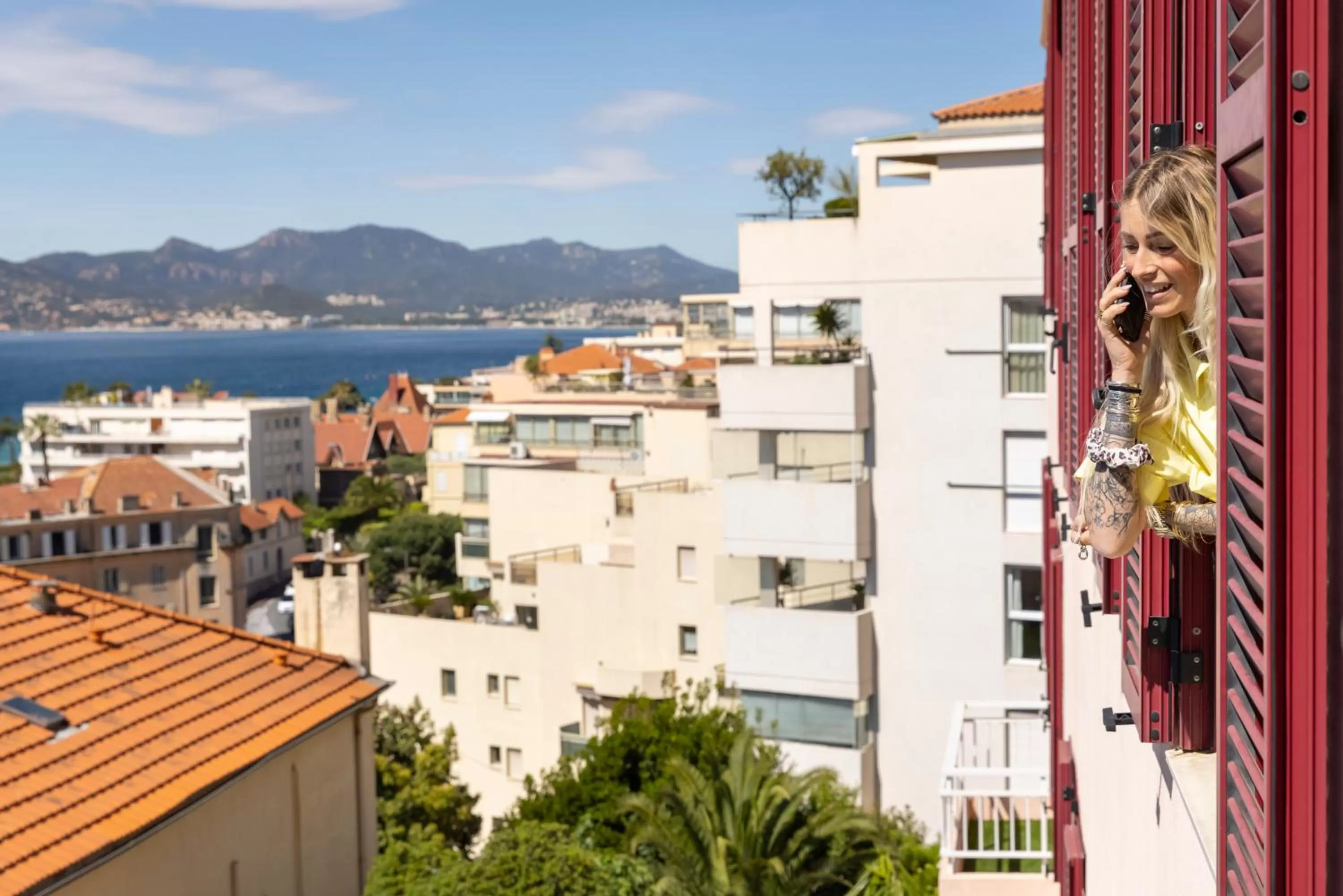 View (from property/room) in Best Western Hôtel des Orangers Cannes