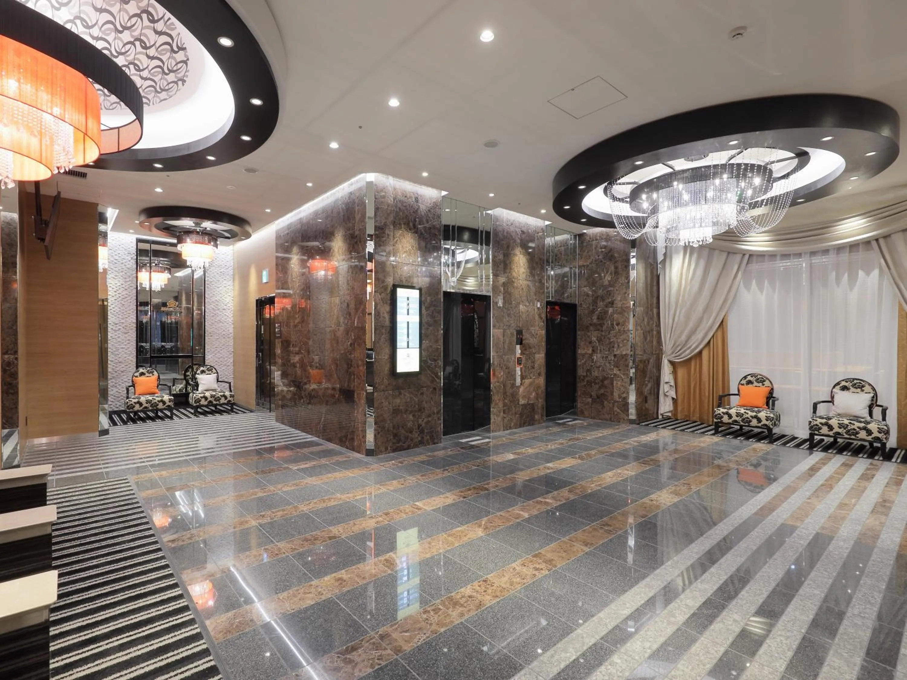 Lobby or reception in APA Hotel Nihombashi Bakuroyokoyama Ekimae