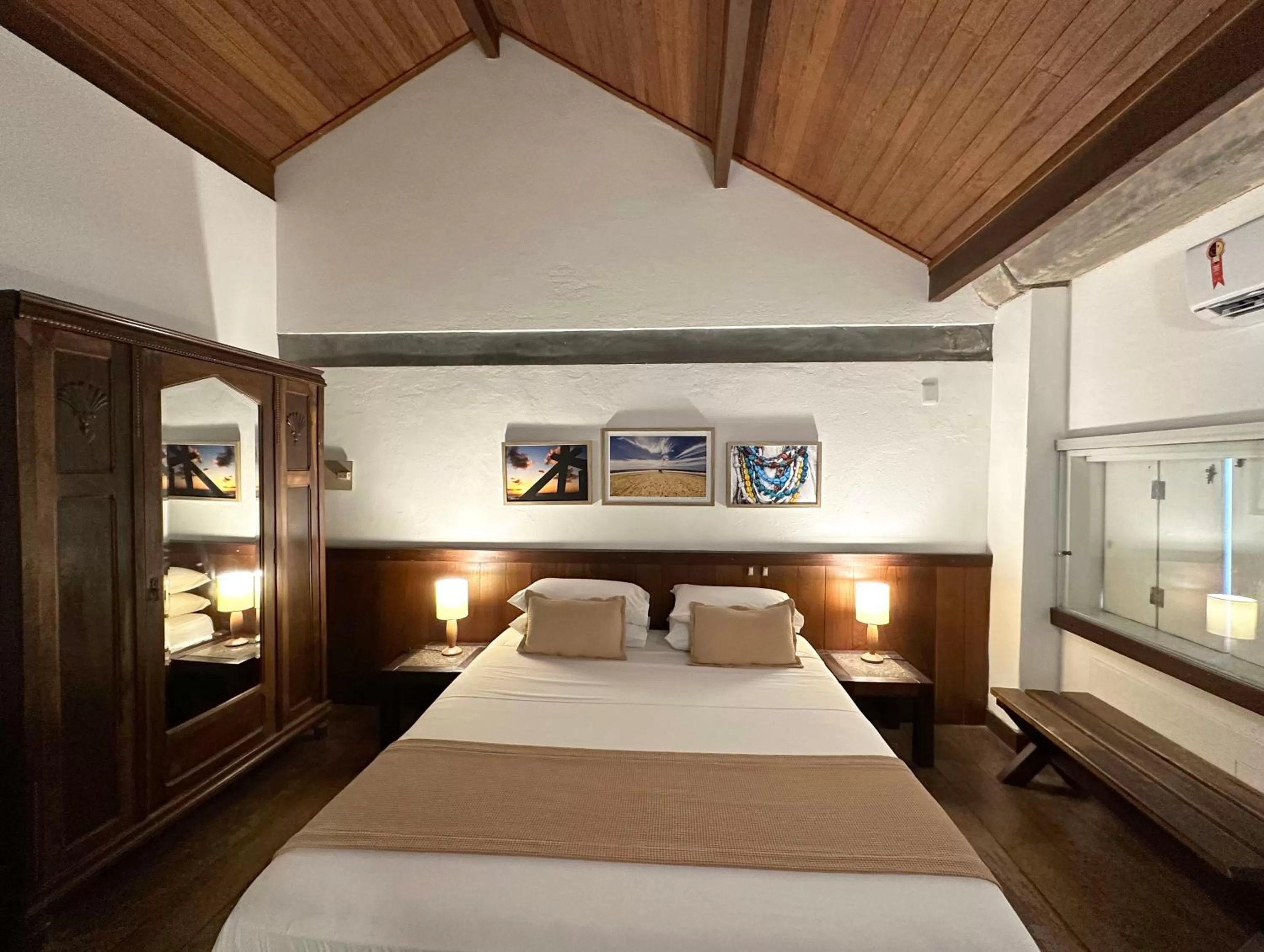 Bed in Hotel Catharina Paraguaçu