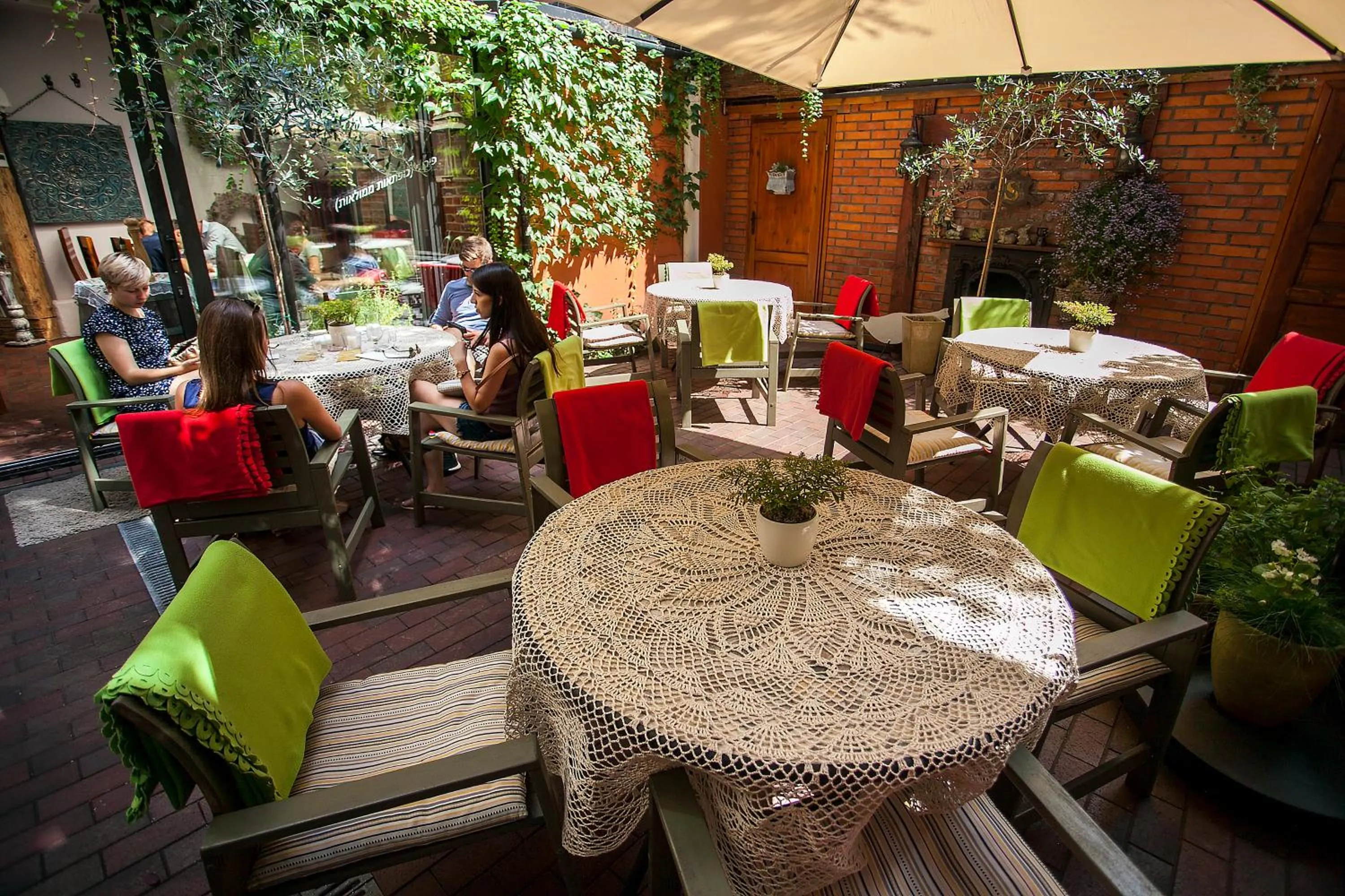 Patio in Aparthotel Oberża