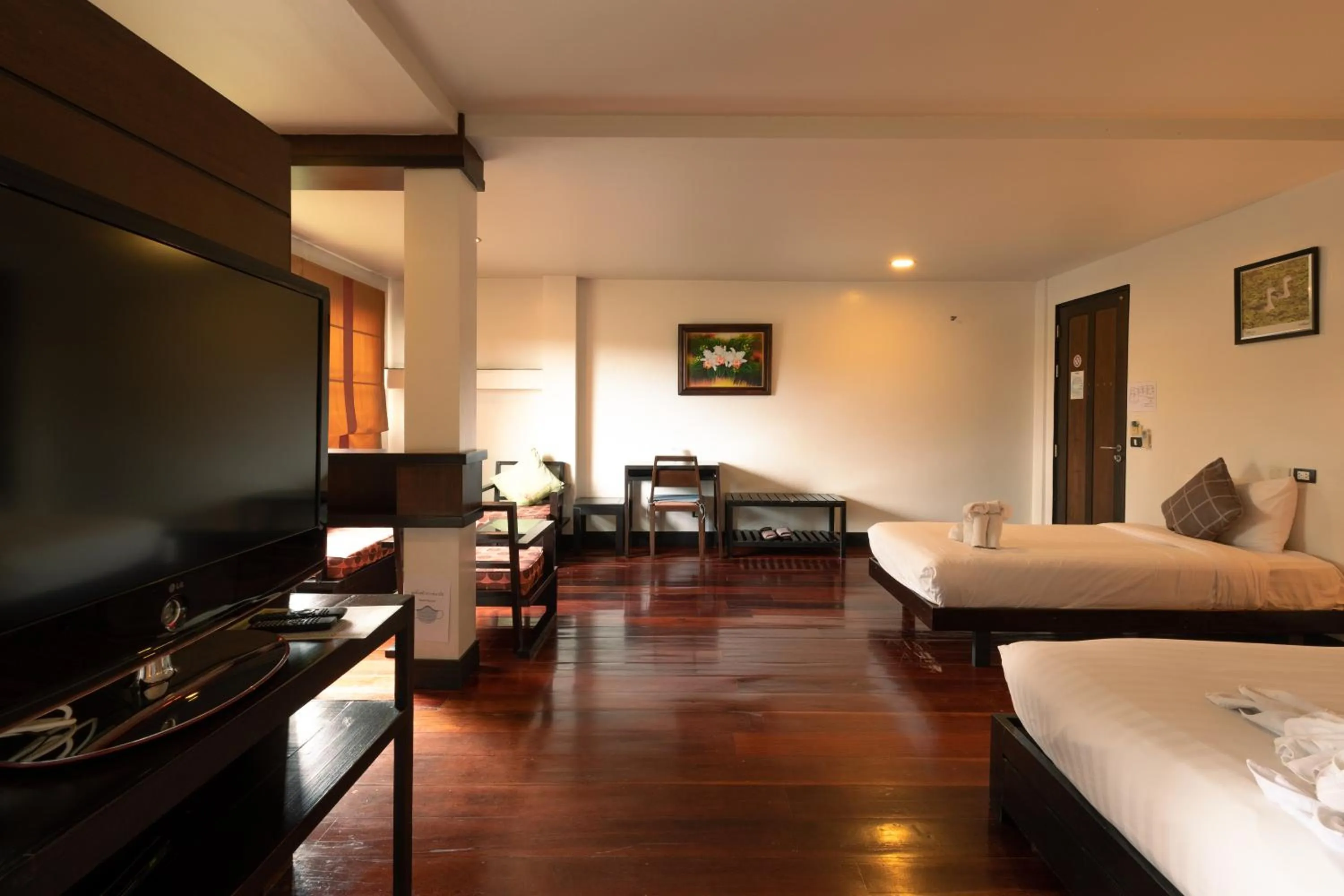 Photo of the whole room, Bed in Kireethara Boutique Resort