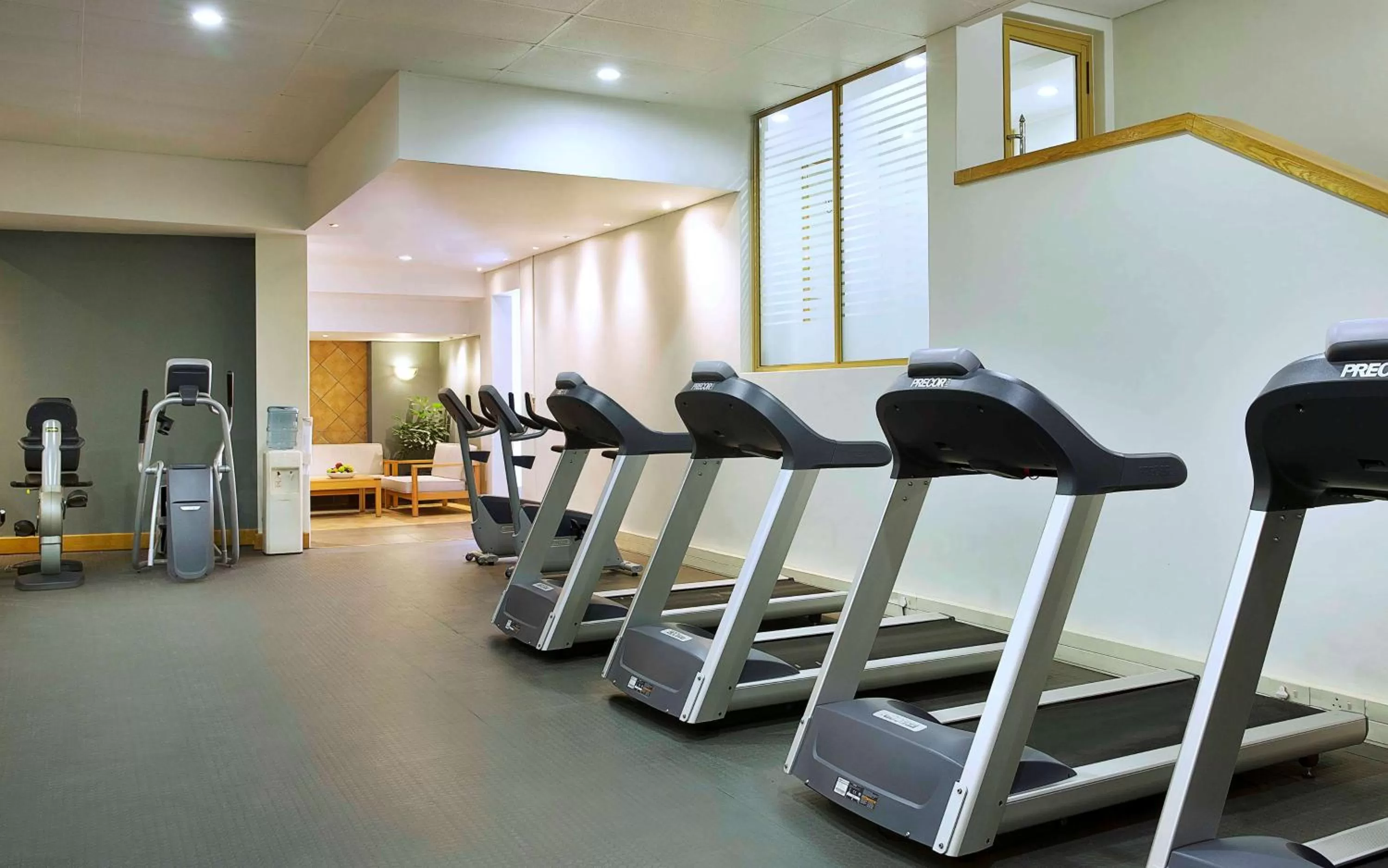 Fitness centre/facilities in Hilton Sandton