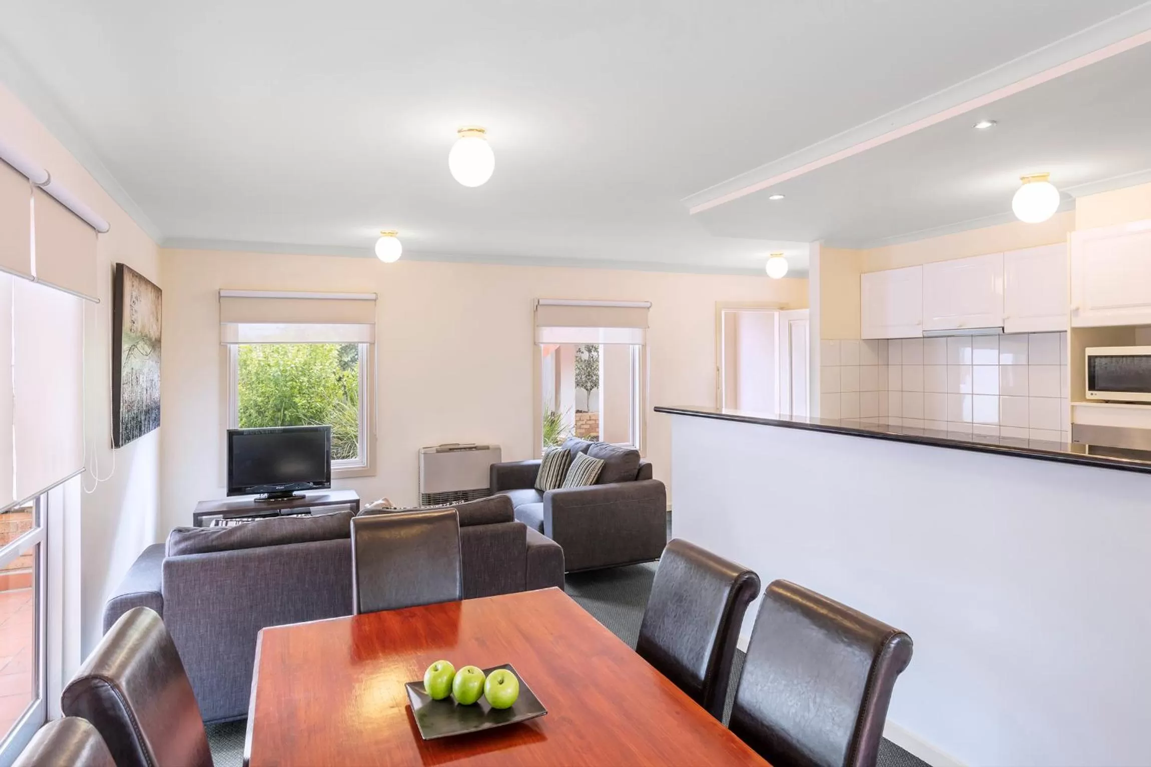 Living room in Hawthorn Gardens Serviced Apartments
