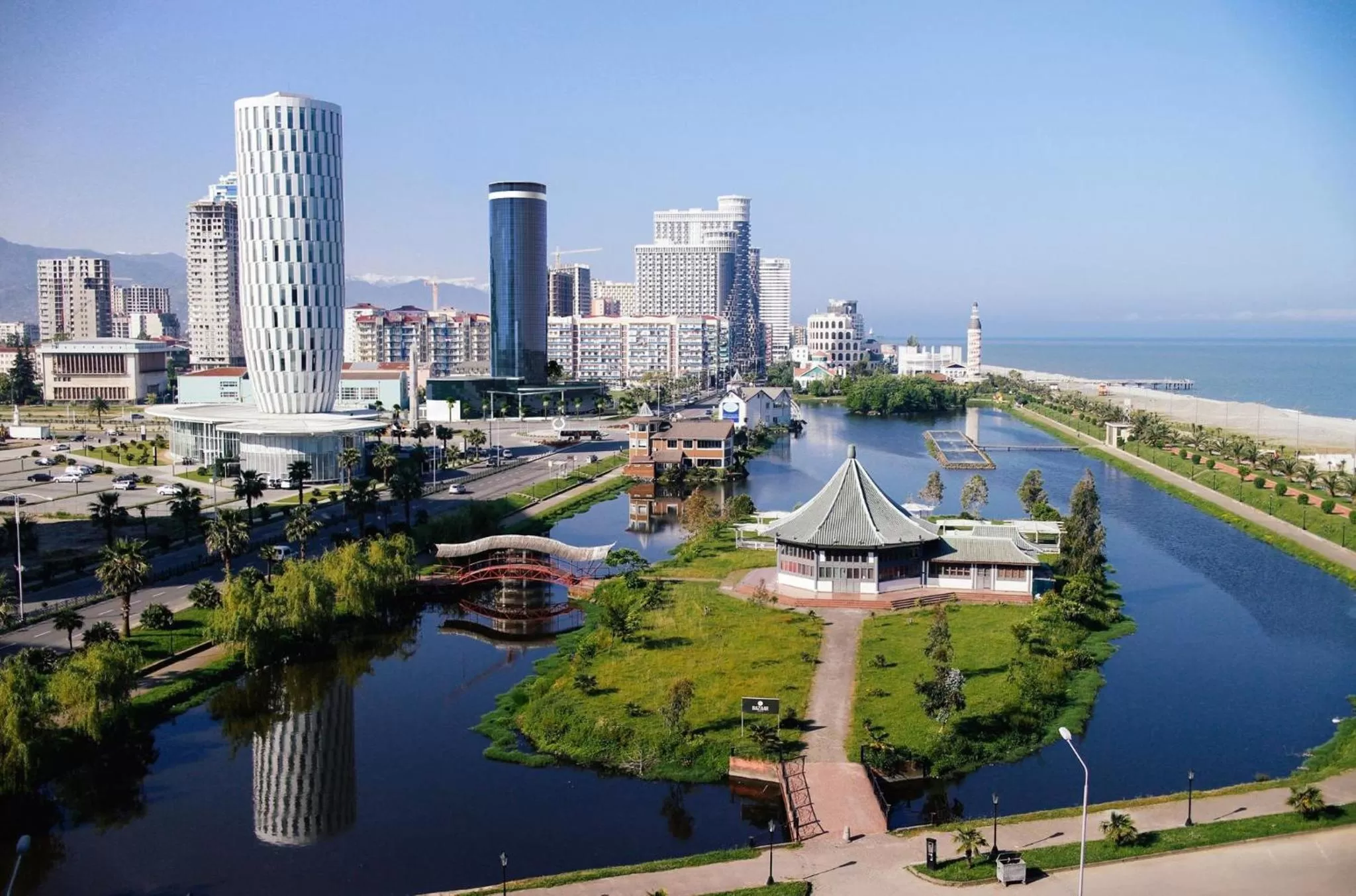 City view in Sky Tower King Hotel