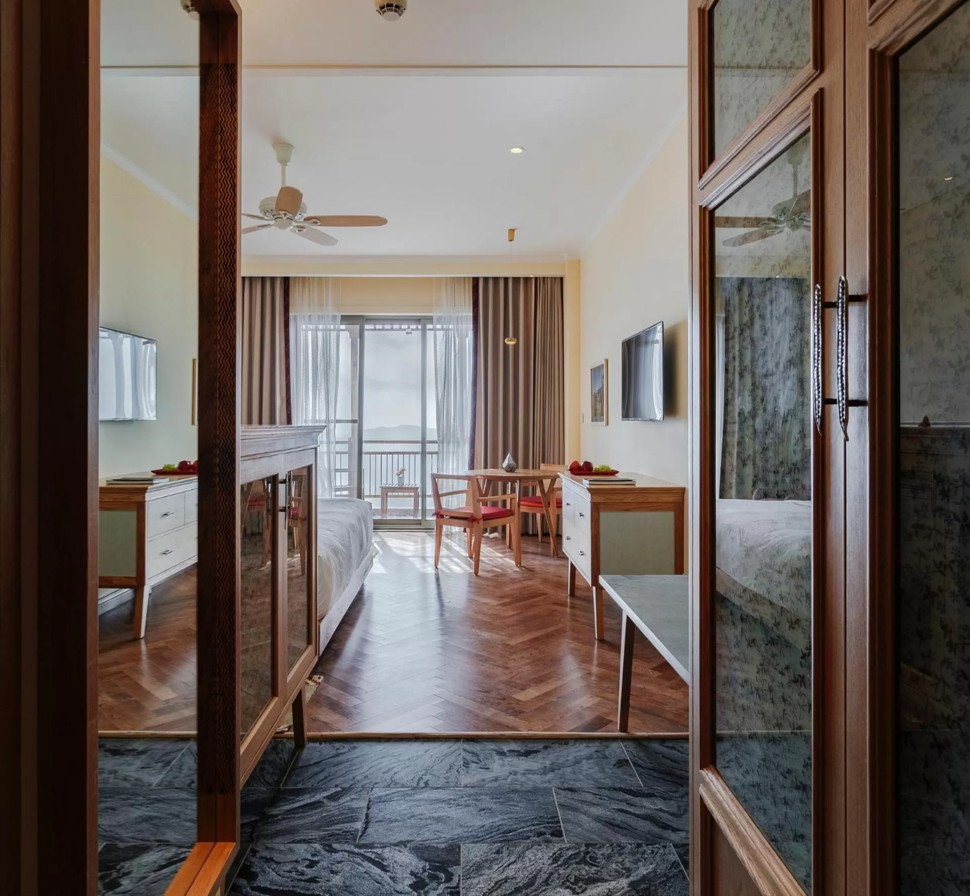 Mountain view, Bed in Taj Theog Resort & Spa Shimla