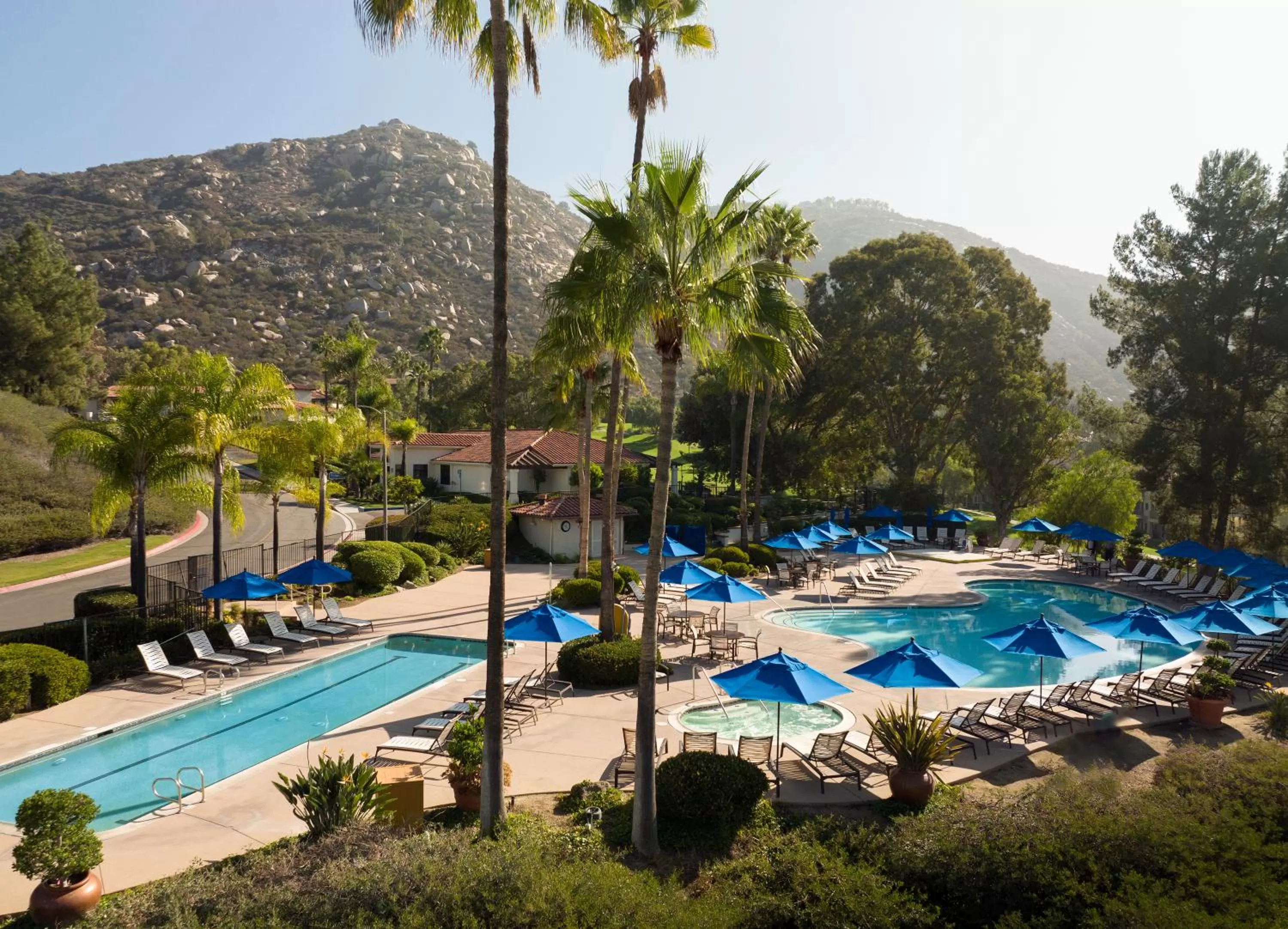 Swimming pool in Hyatt Vacation Club at the Welk, San Diego