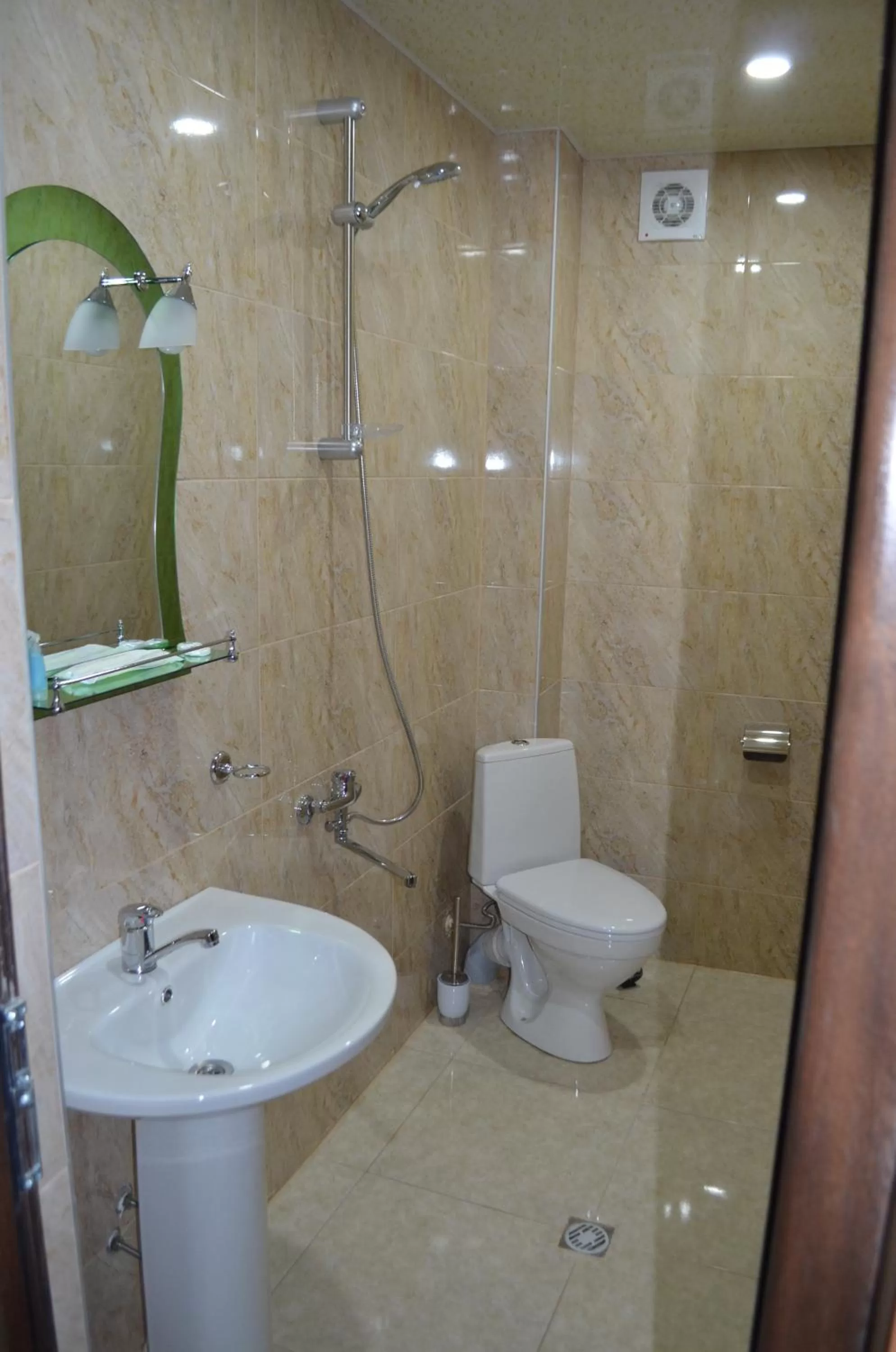 Bathroom in Hotel Svanseti