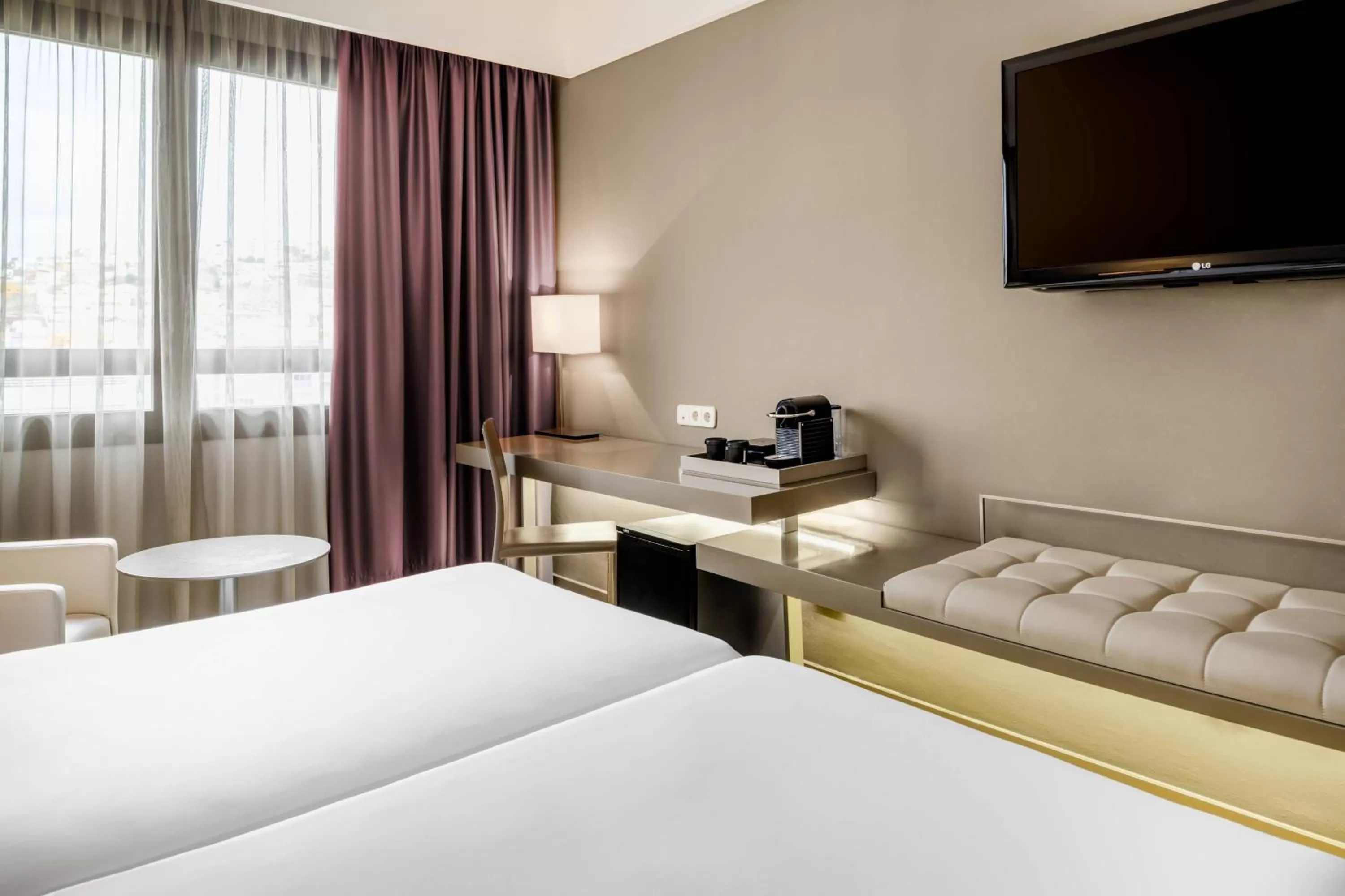 Photo of the whole room, Bed in AC Hotel Iberia Las Palmas by Marriott